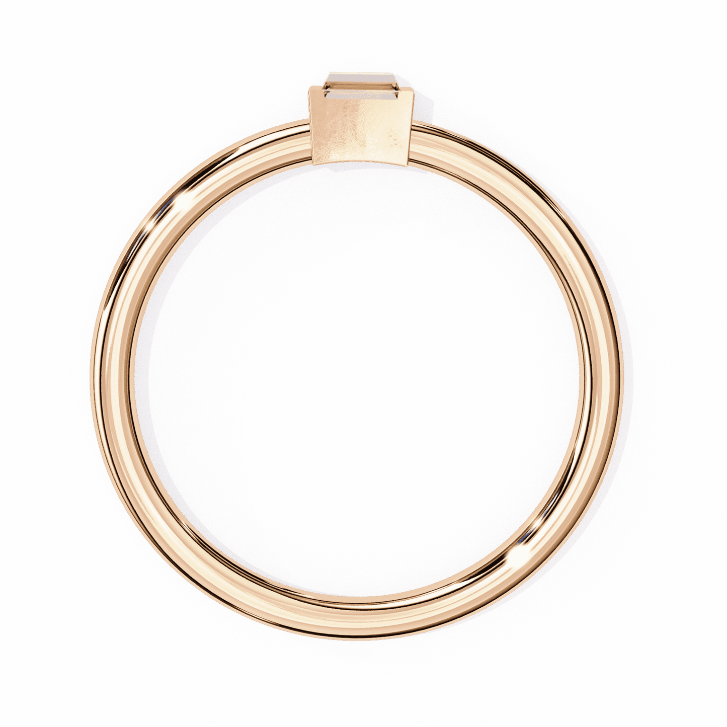 0.15 Carat Baguette Classic Wedding Band in Moissanite | House of Estara