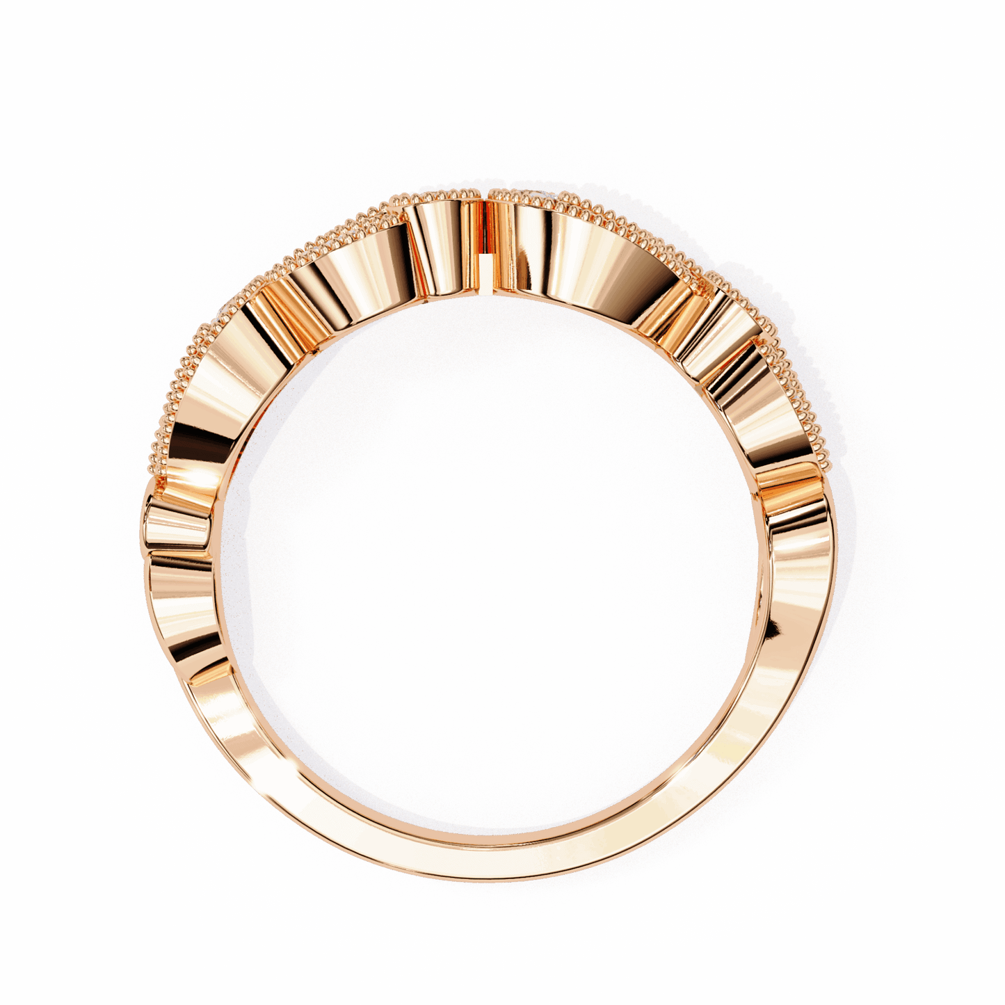 0.15 Carat Round Royale Ring in Moissanite | House of Estara