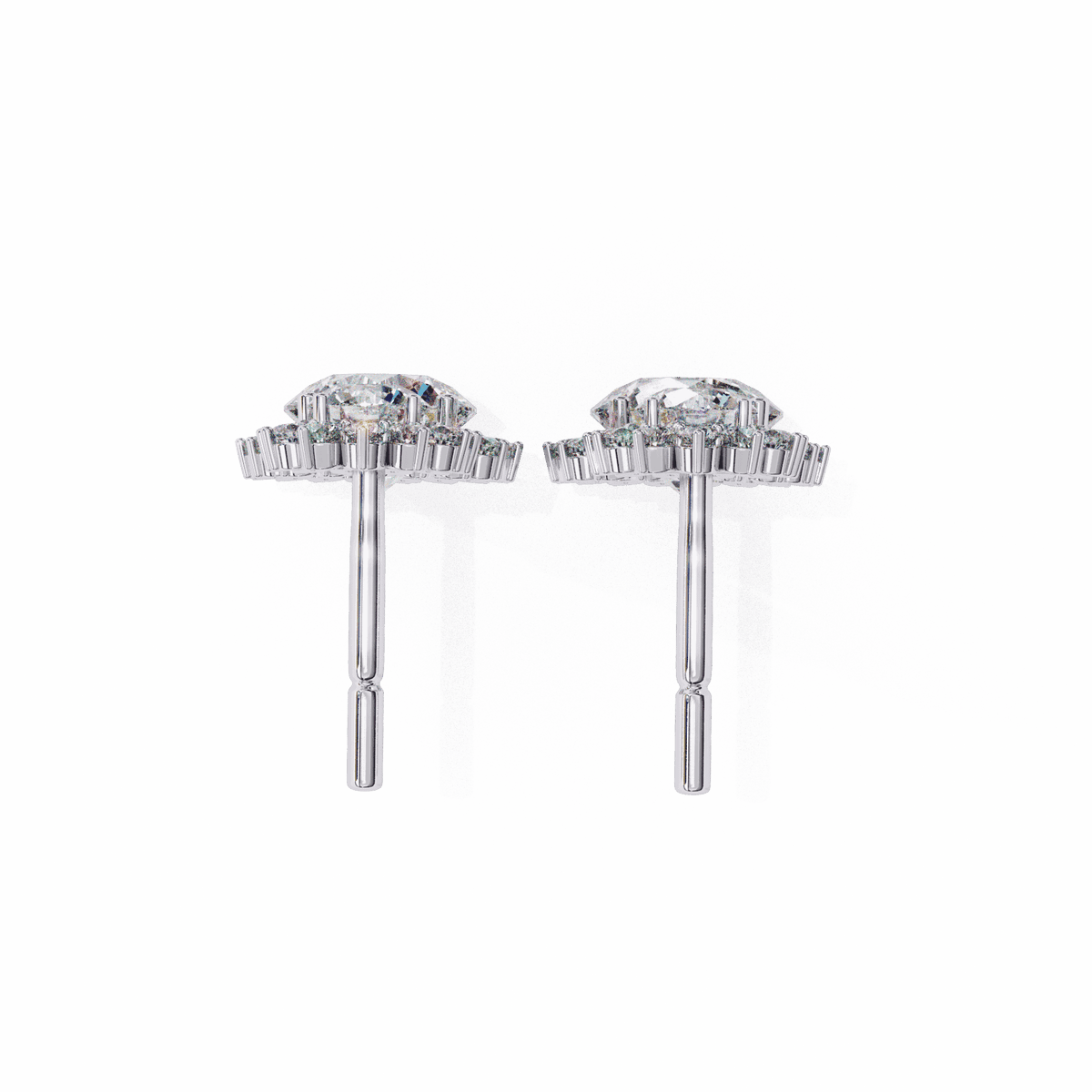 1.5 Carat Celeste Dangle Earrings in Moissanite | House of Estara