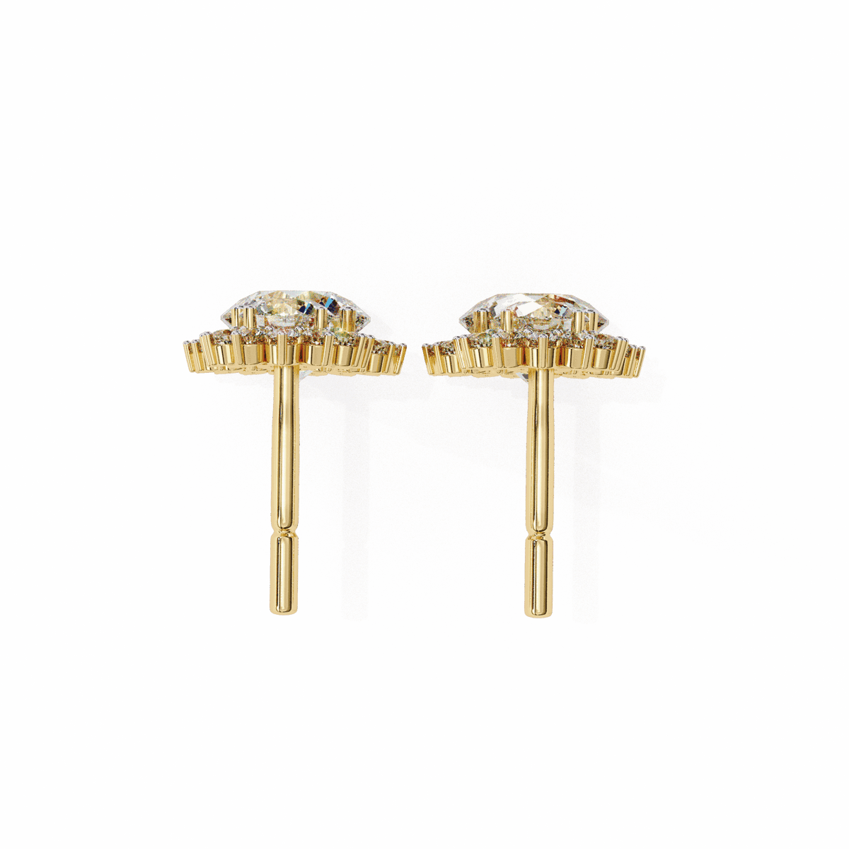 1.5 Carat Celeste Dangle Earrings in Moissanite | House of Estara