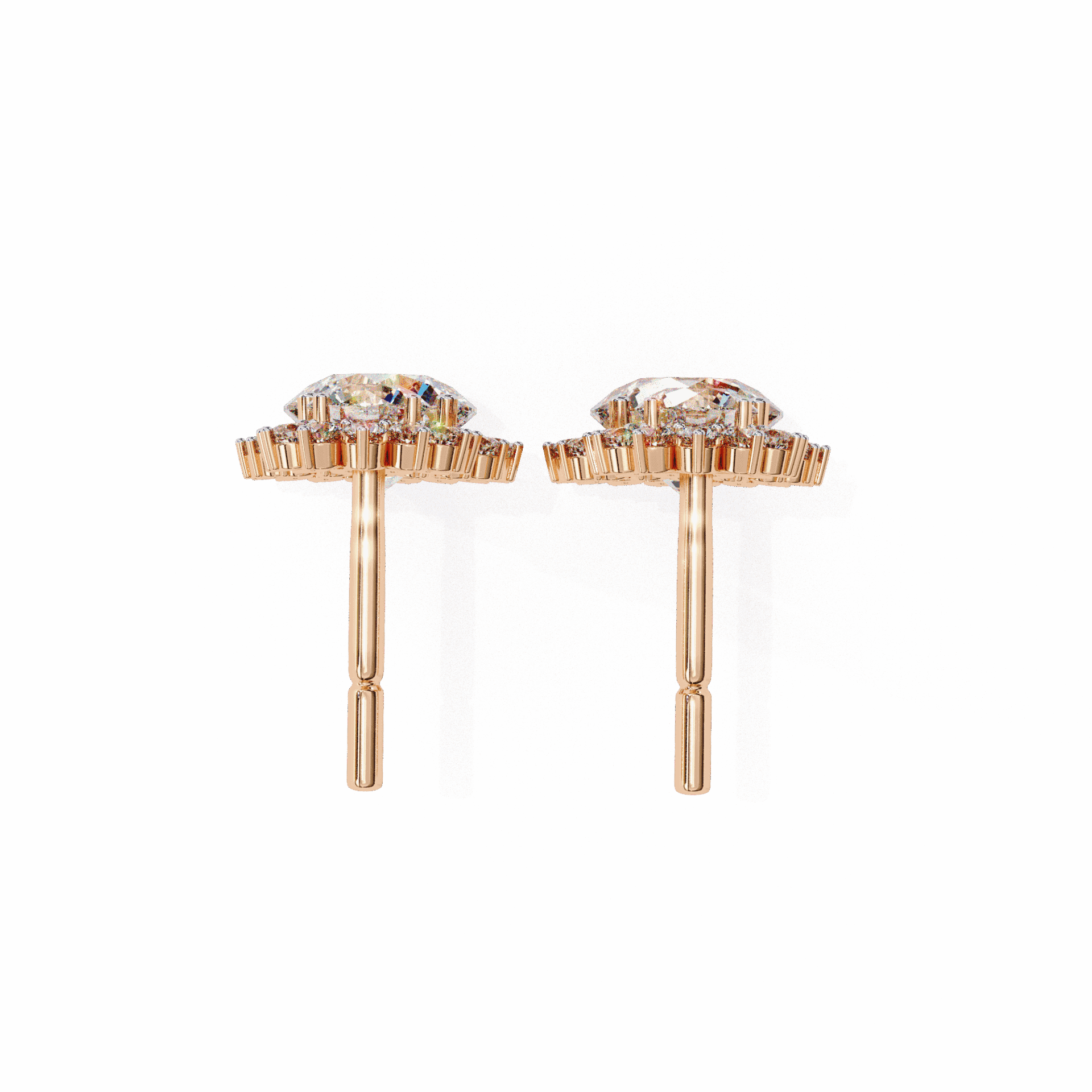 1.5 Carat Celeste Dangle Earrings in Moissanite | House of Estara