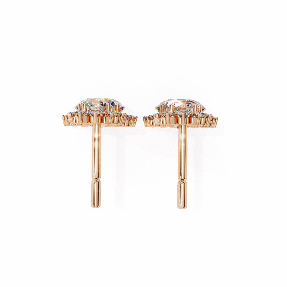 1.5 Carat Celeste Dangle Earrings in Moissanite | House of Estara