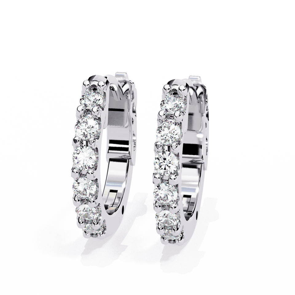 Eternal Round Hoop Earrings