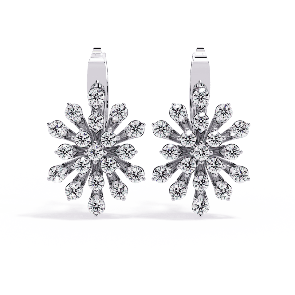 Radiant Round Bali Earrings