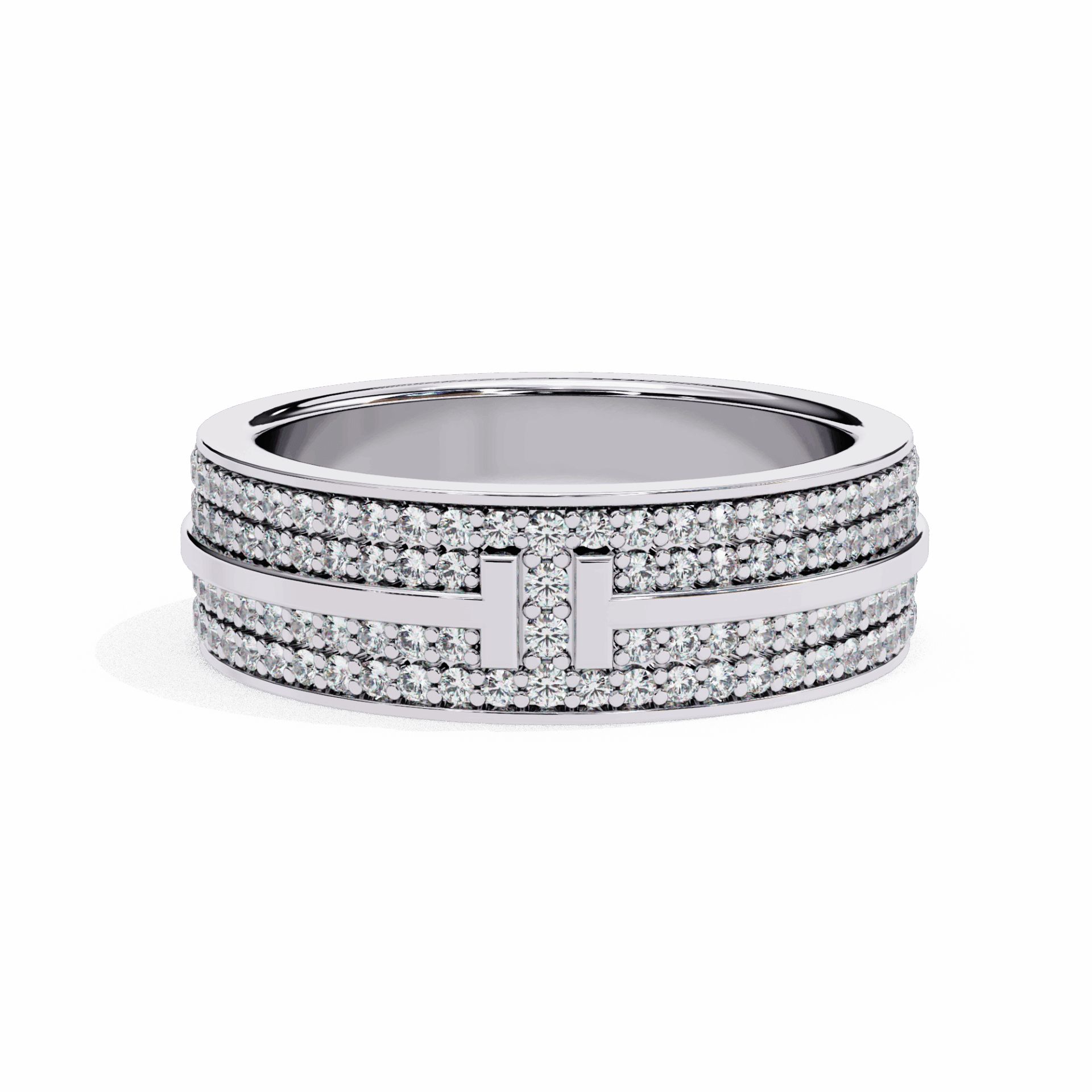 0.75 Carat Round Classic Everyday Band in Moissanite | House of Estara