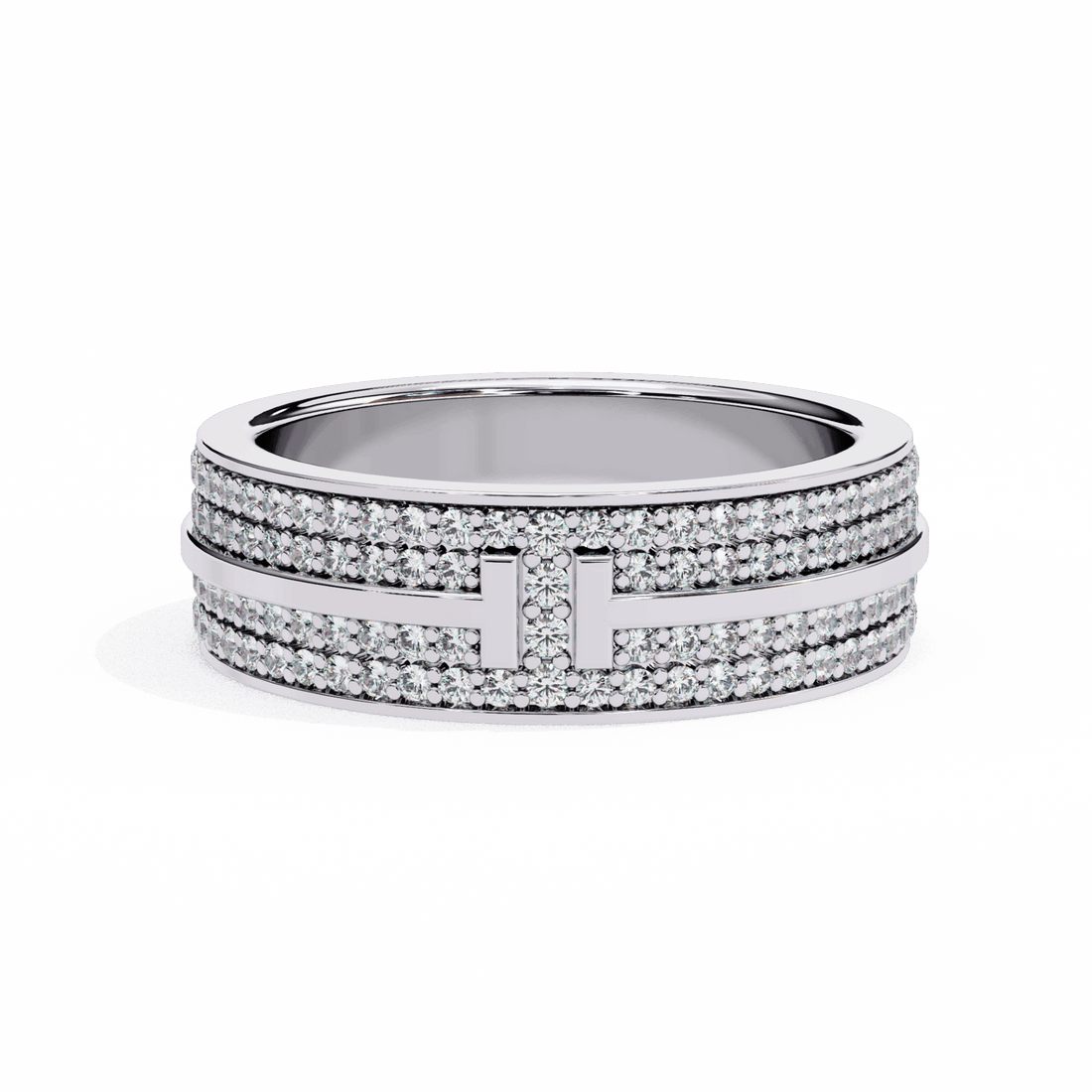 0.75 Carat Round Classic Everyday Band in Moissanite | House of Estara