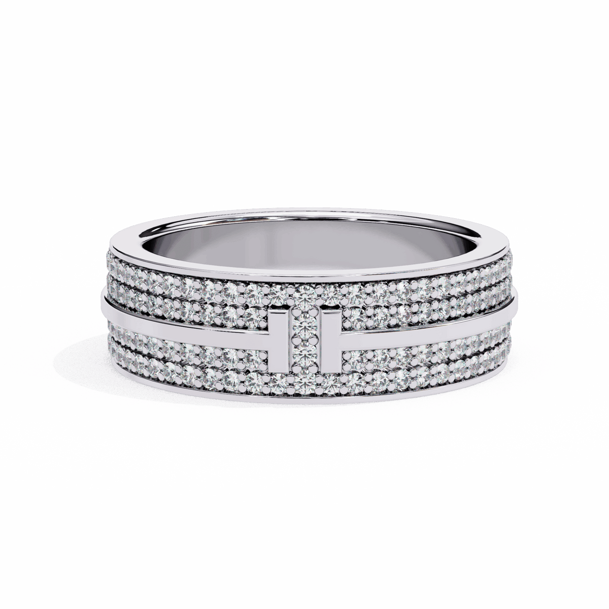 0.75 Carat Round Classic Everyday Band in Moissanite | House of Estara