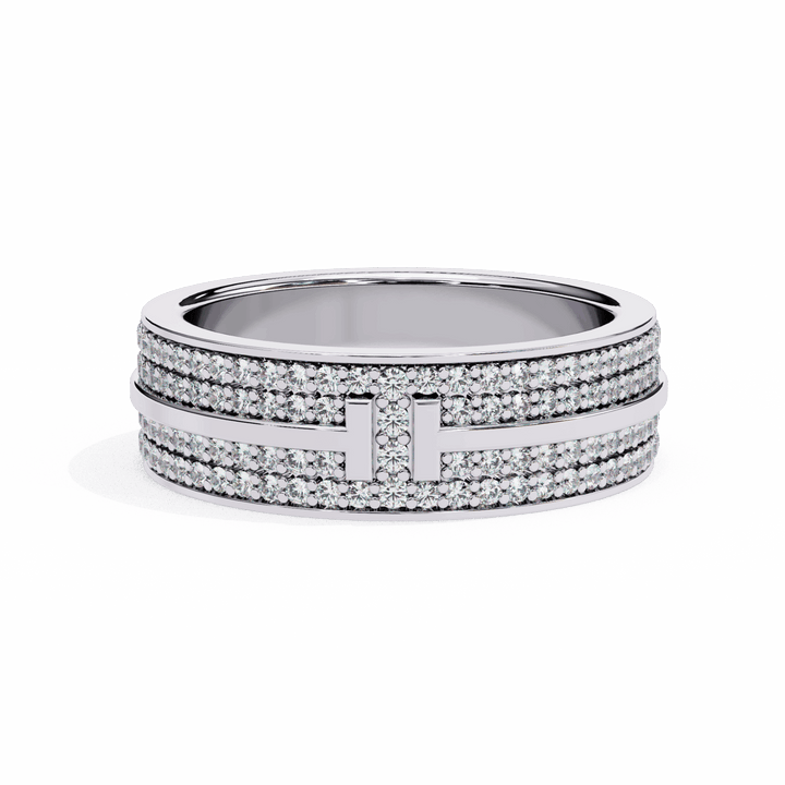 0.75 Carat Round Classic Everyday Band in Moissanite | House of Estara