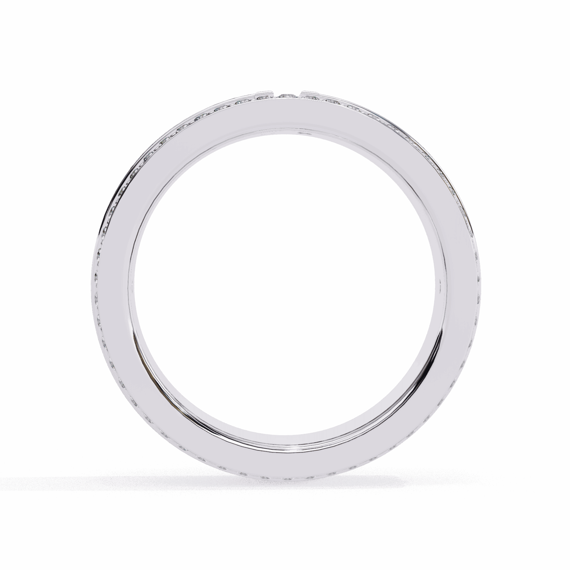 0.75 Carat Round Classic Everyday Band in Moissanite | House of Estara