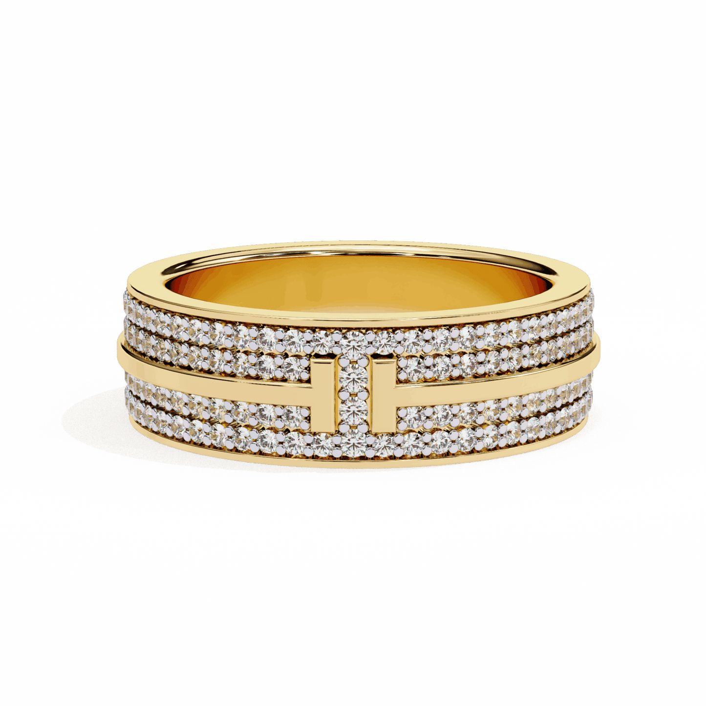 0.75 Carat Round Classic Everyday Band in Moissanite | House of Estara