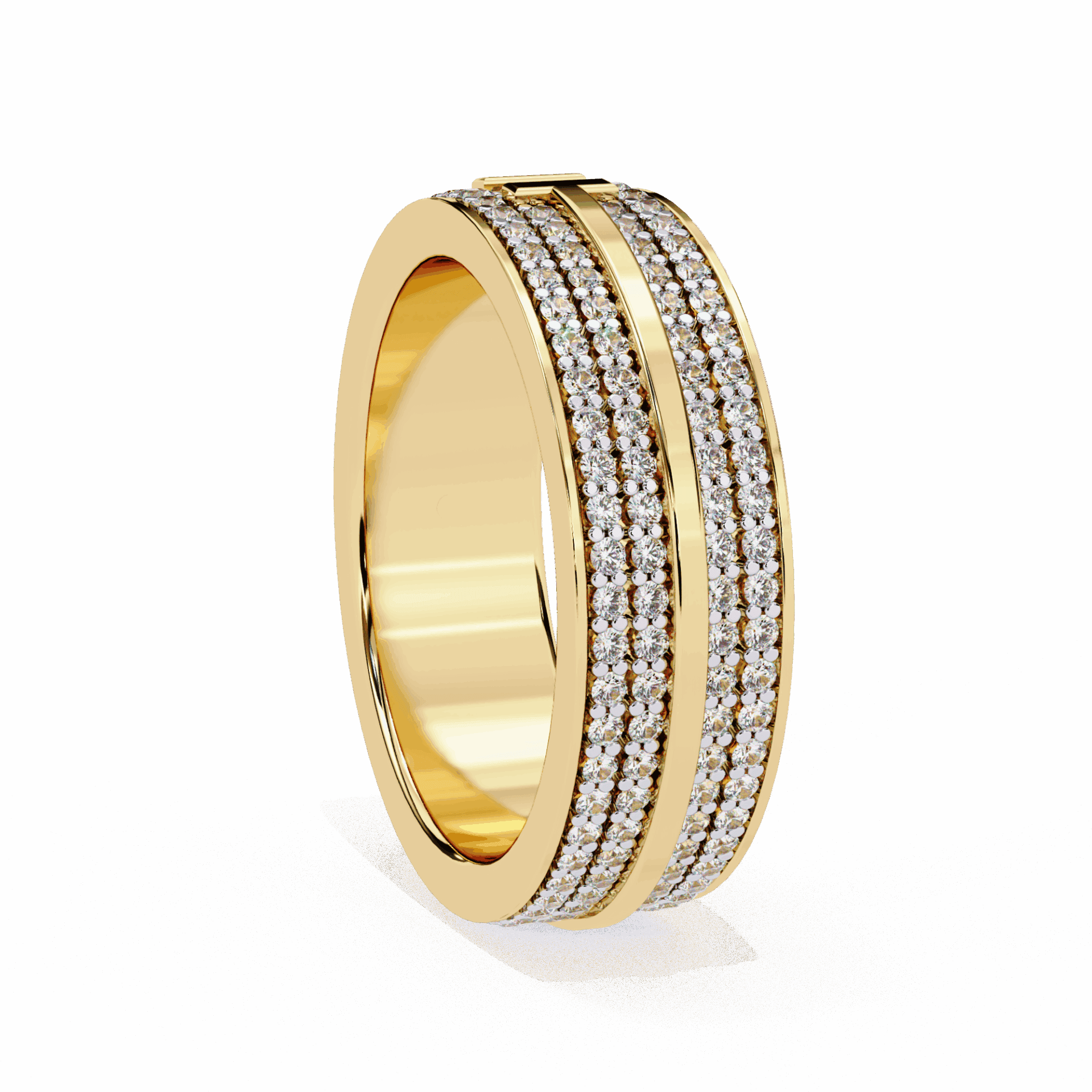 0.75 Carat Round Classic Everyday Band in Moissanite | House of Estara
