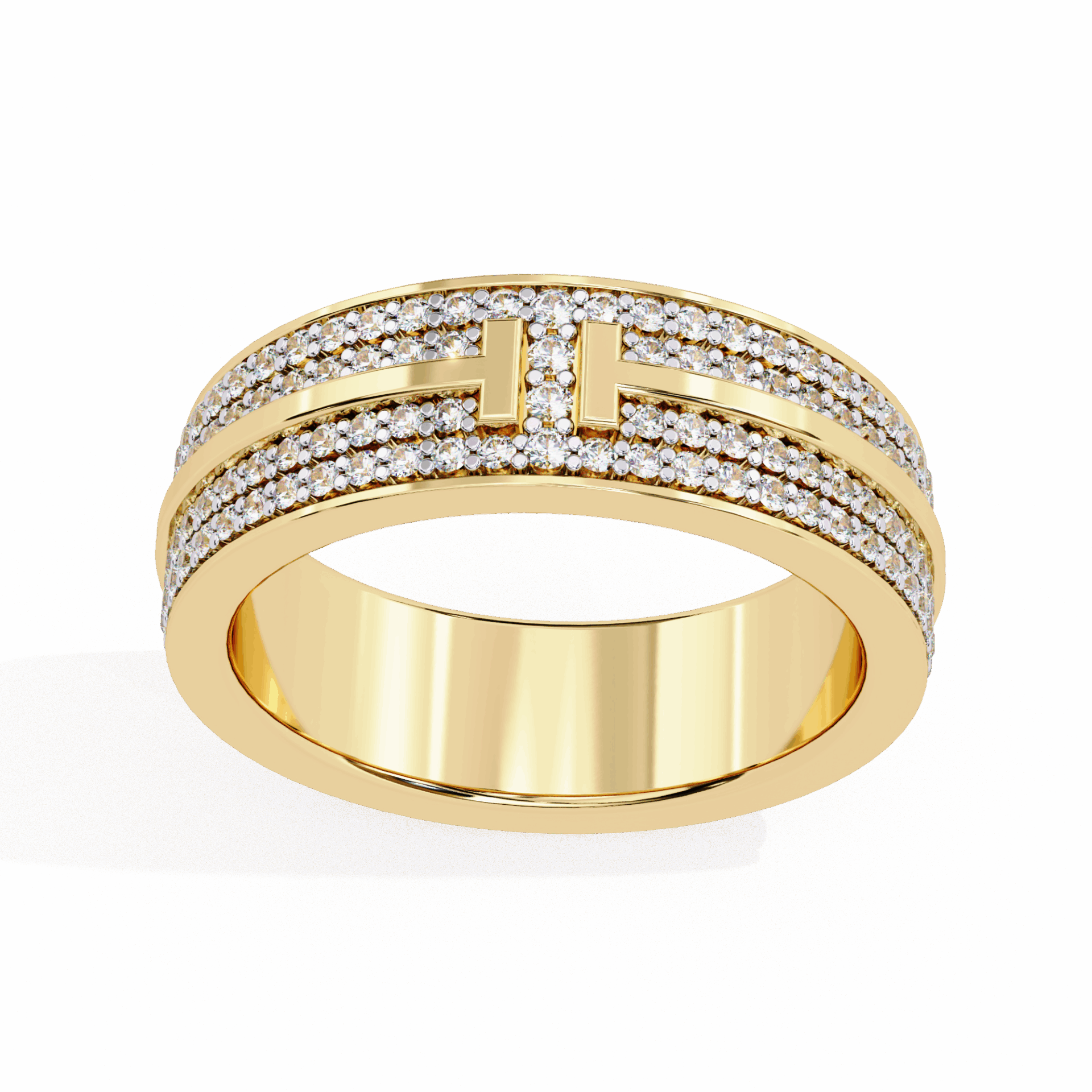 0.75 Carat Round Classic Everyday Band in Moissanite | House of Estara