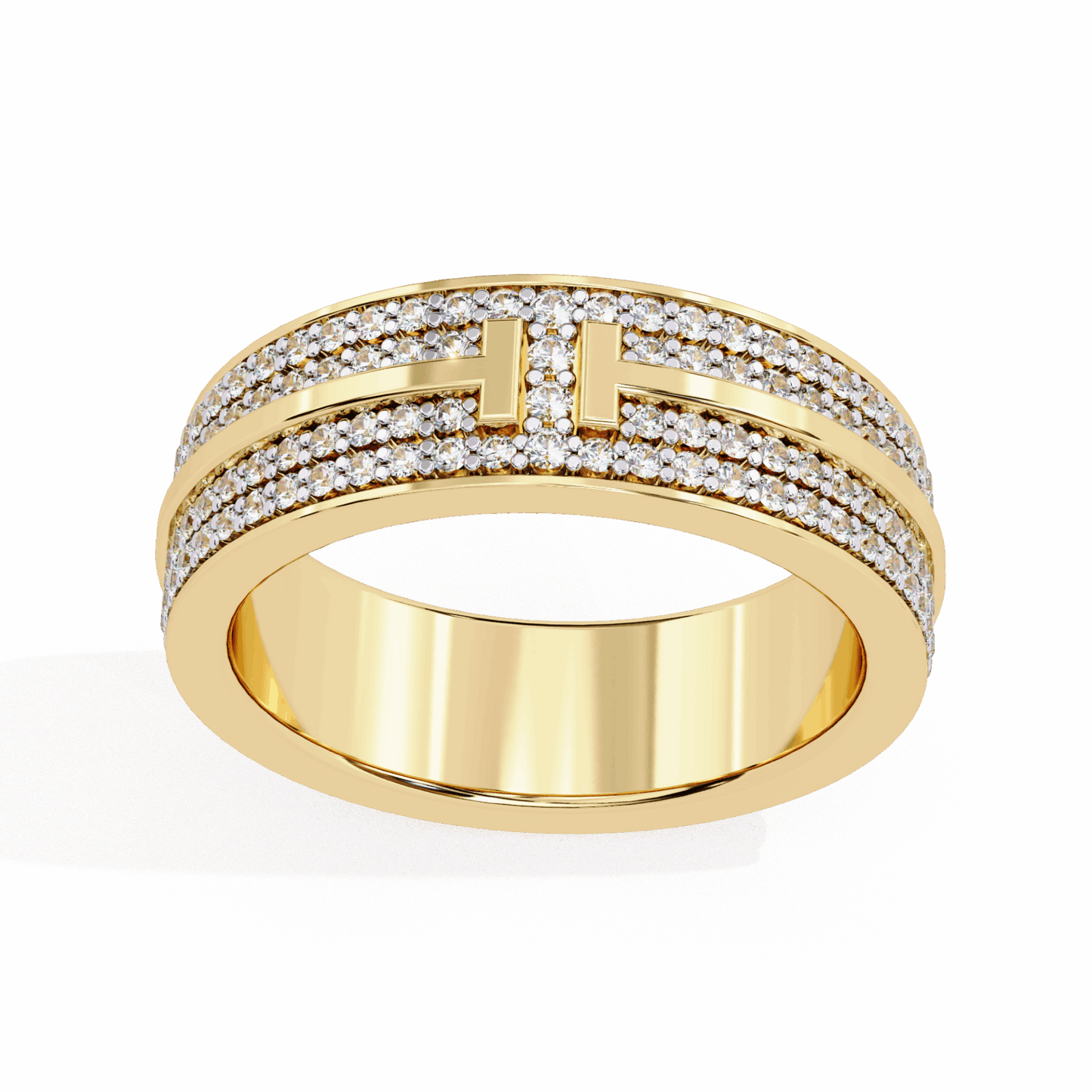 0.75 Carat Round Classic Everyday Band in Moissanite | House of Estara