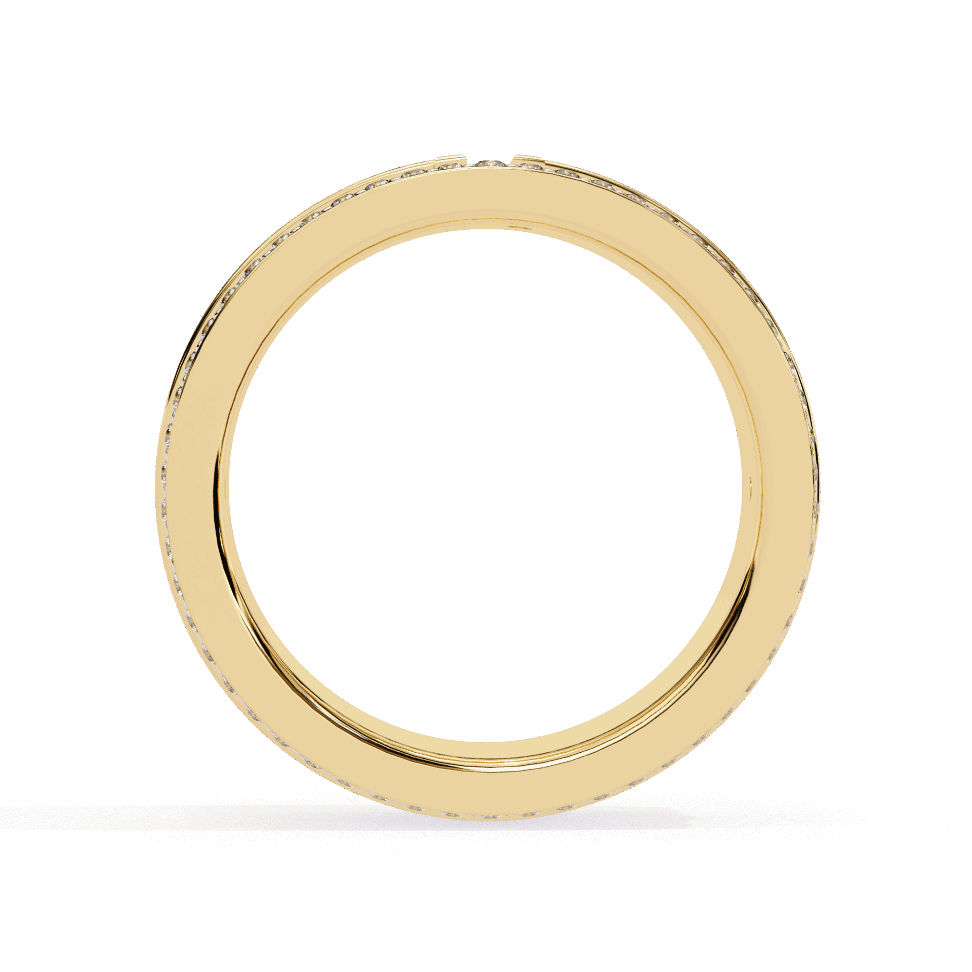 0.75 Carat Round Classic Everyday Band in Moissanite | House of Estara