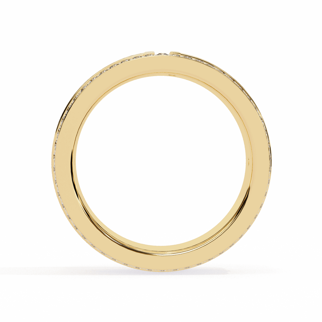 0.75 Carat Round Classic Everyday Band in Moissanite | House of Estara