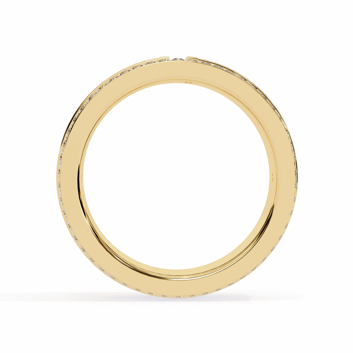 0.75 Carat Round Classic Everyday Band in Moissanite | House of Estara