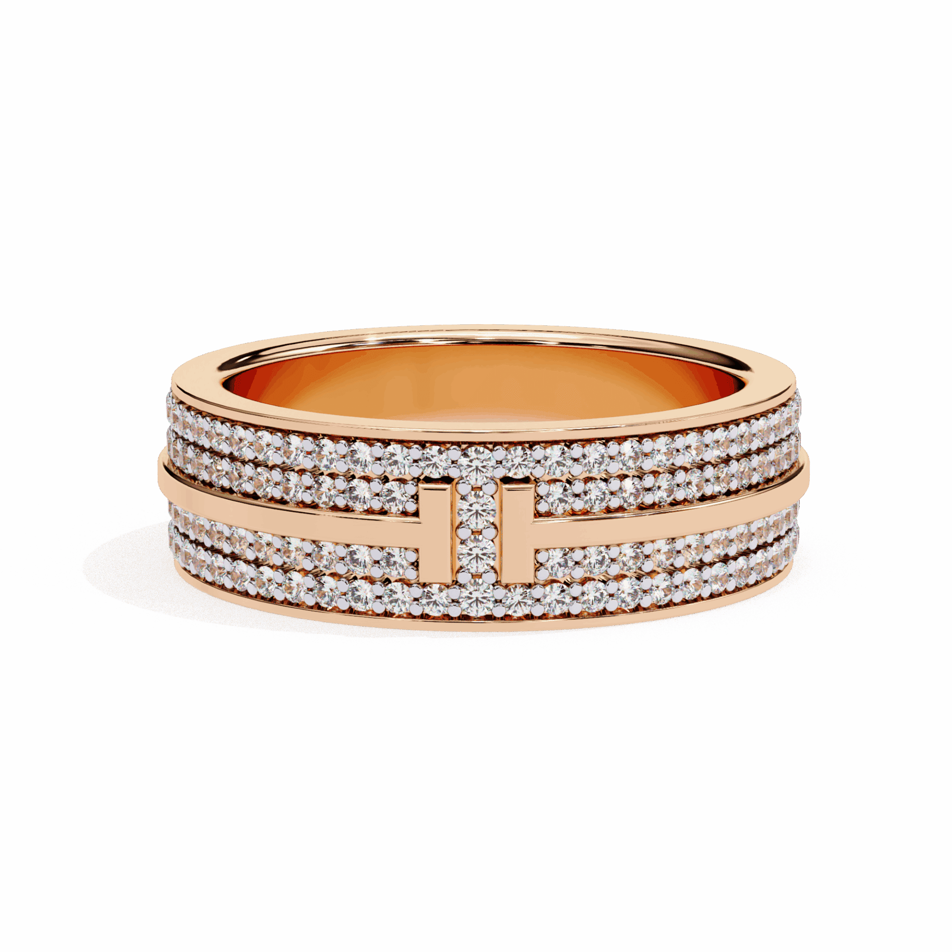 0.75 Carat Round Classic Everyday Band in Moissanite | House of Estara