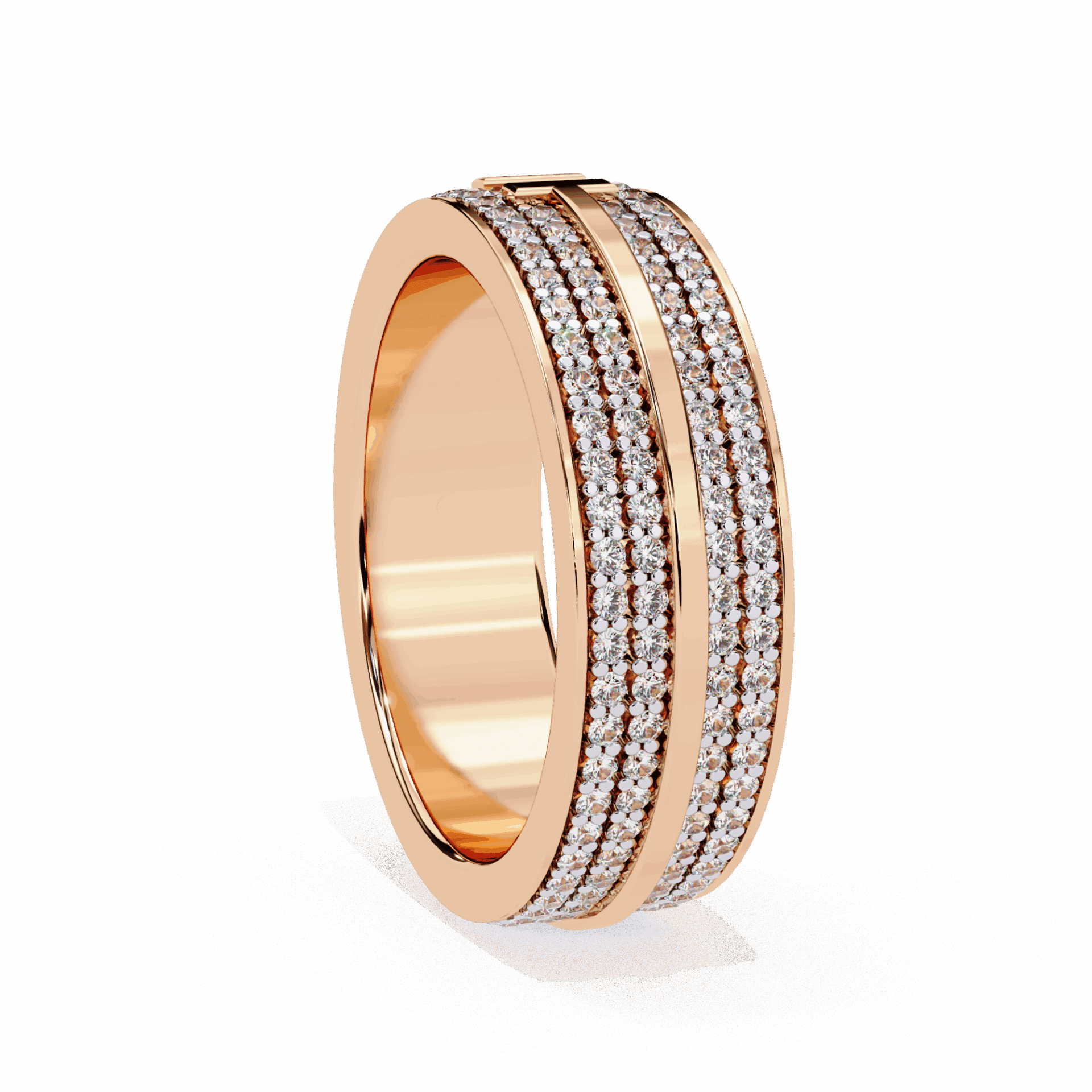 0.75 Carat Round Classic Everyday Band in Moissanite | House of Estara