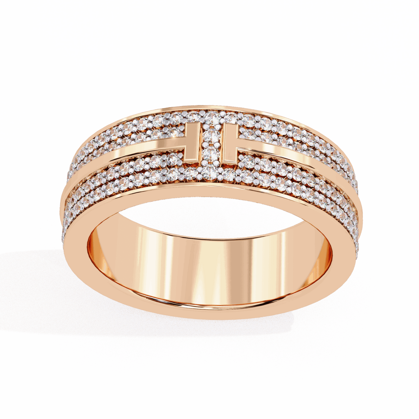 0.75 Carat Round Classic Everyday Band in Moissanite | House of Estara