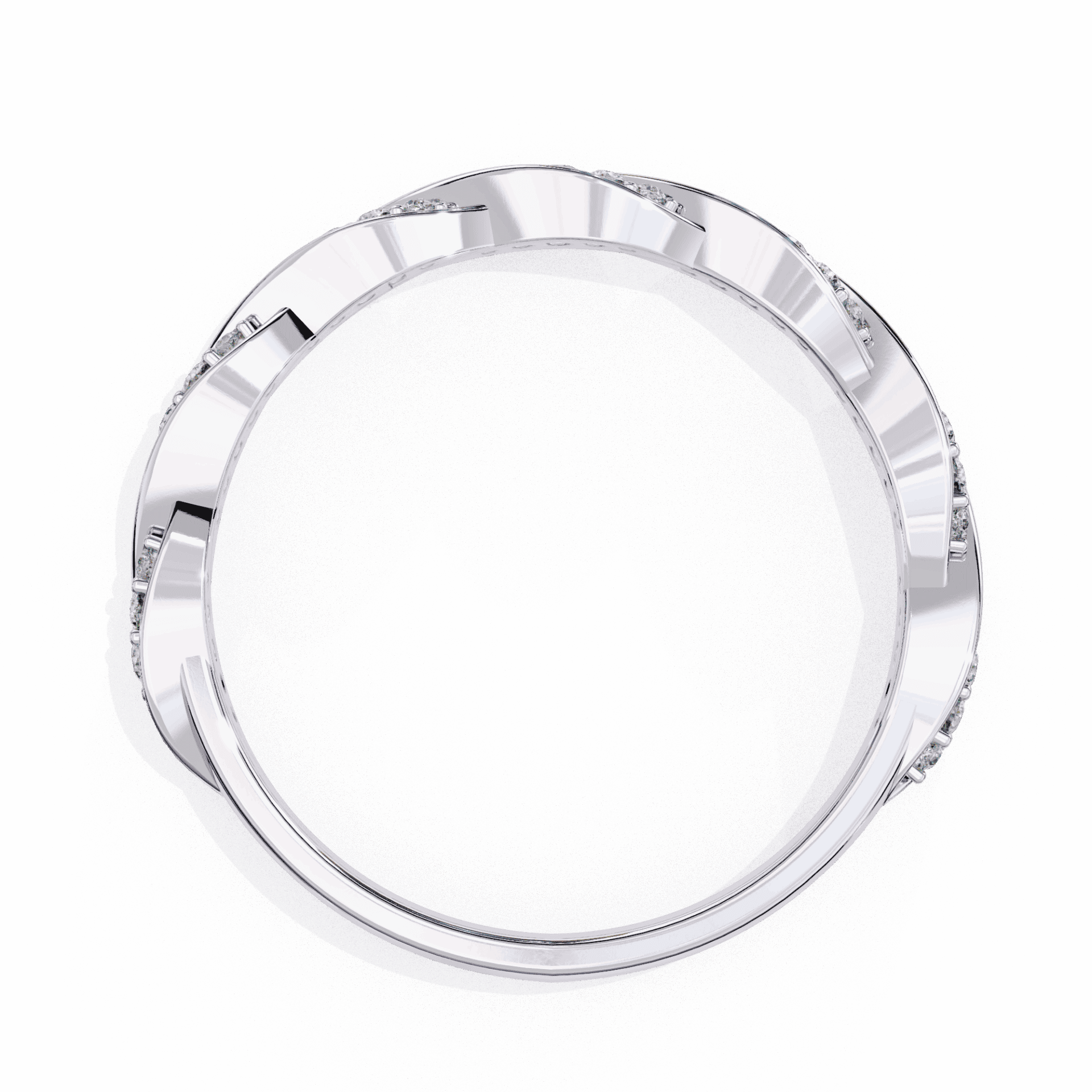 0.35 Carat Round Classic Everyday Band in Moissanite | House of Estara