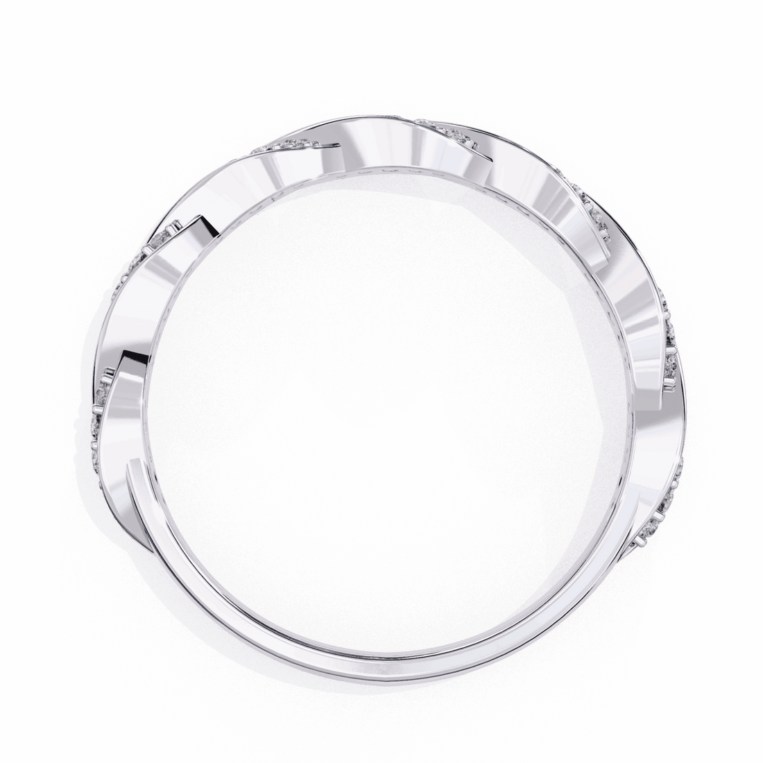 0.35 Carat Round Classic Everyday Band in Moissanite | House of Estara