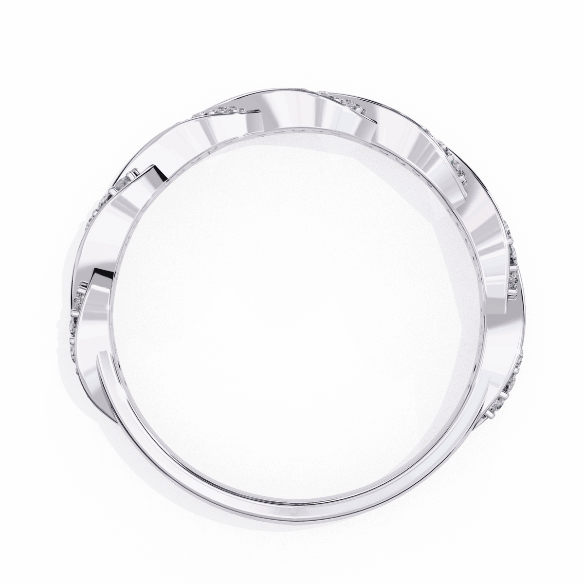 0.35 Carat Round Classic Everyday Band in Moissanite | House of Estara