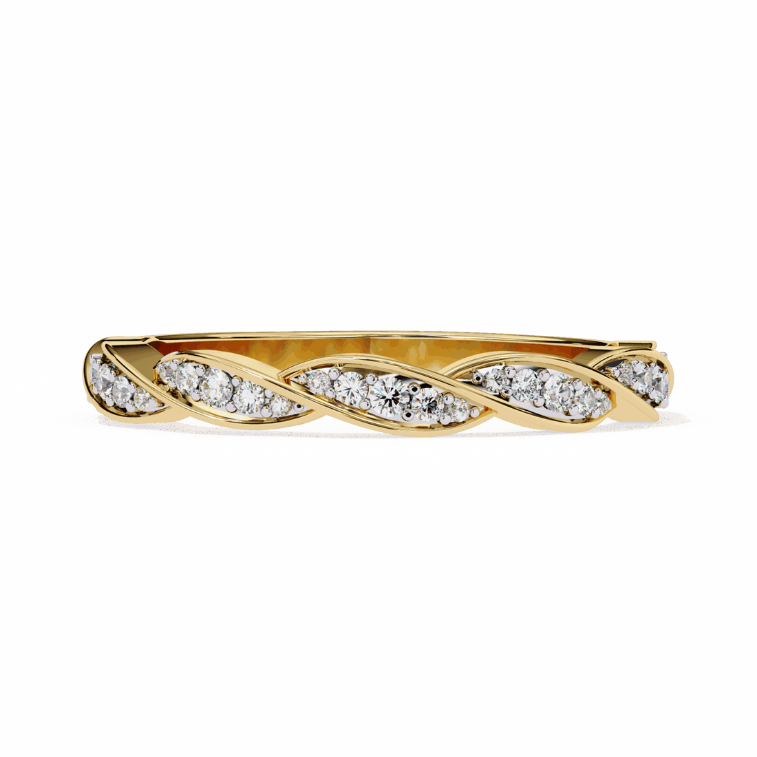0.35 Carat Round Classic Everyday Band in Moissanite | House of Estara