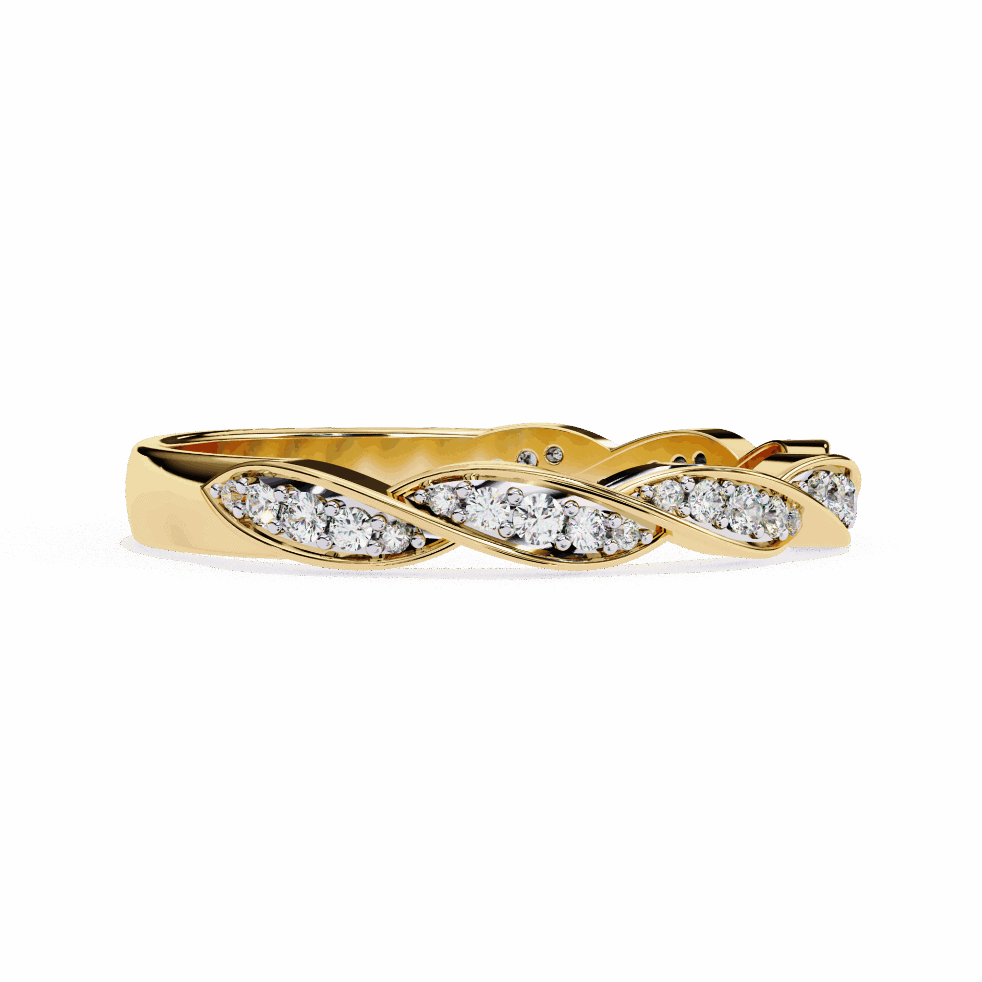 0.35 Carat Round Classic Everyday Band in Moissanite | House of Estara