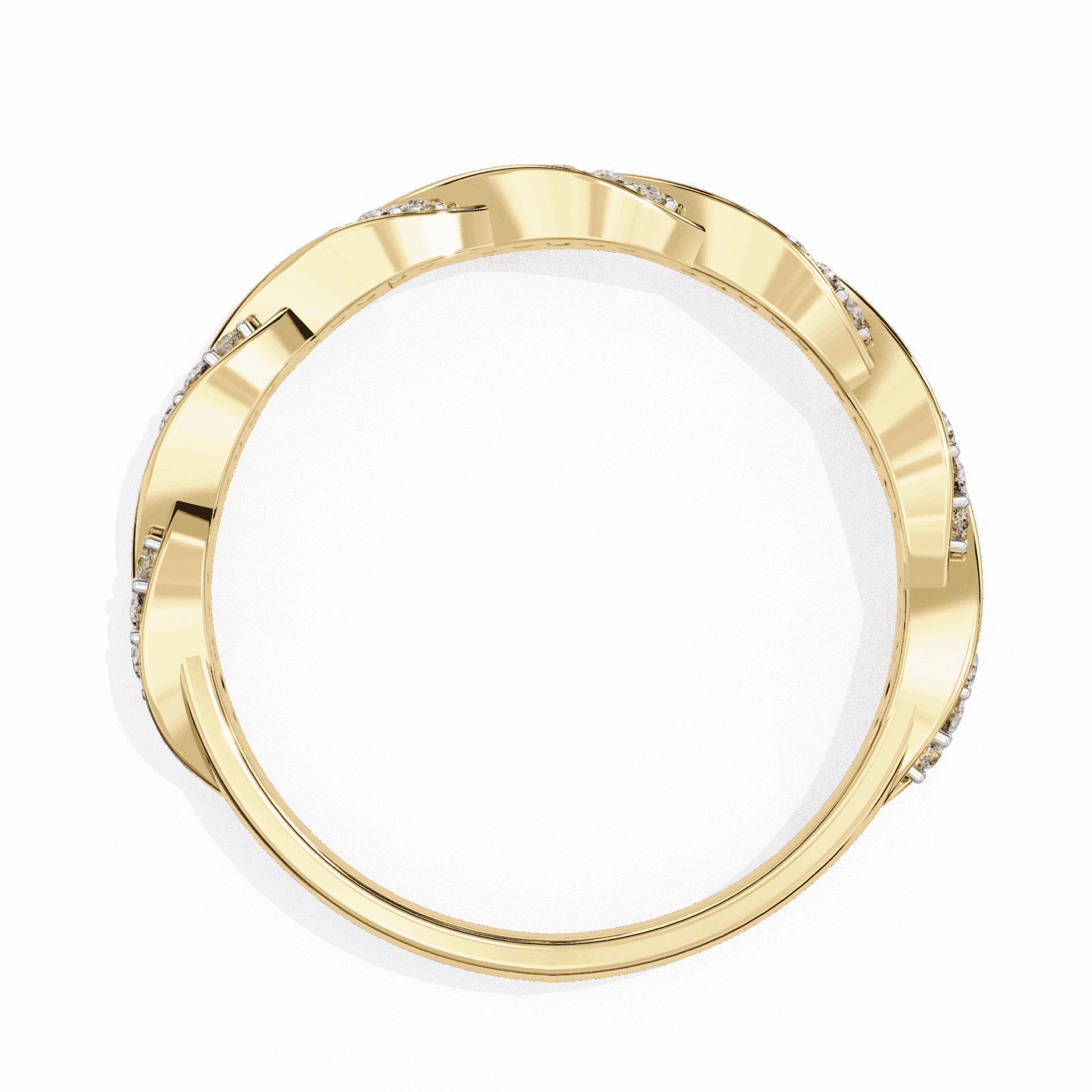 0.35 Carat Round Classic Everyday Band in Moissanite | House of Estara