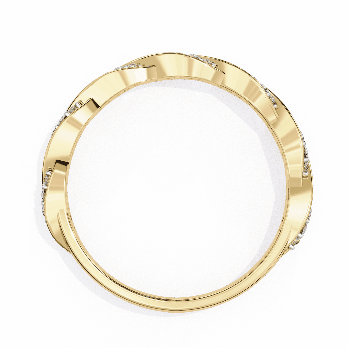 0.35 Carat Round Classic Everyday Band in Moissanite | House of Estara
