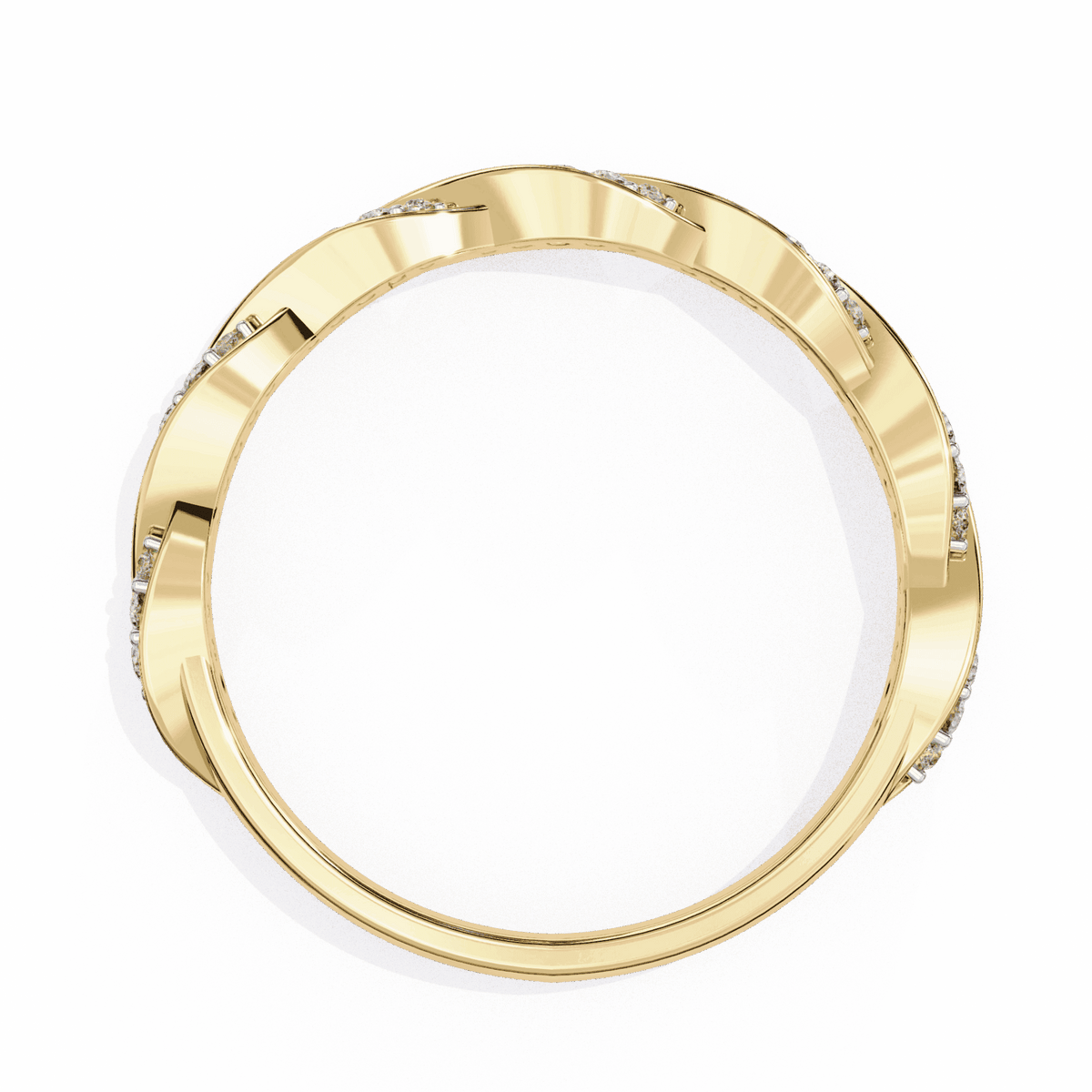 0.35 Carat Round Classic Everyday Band in Moissanite | House of Estara