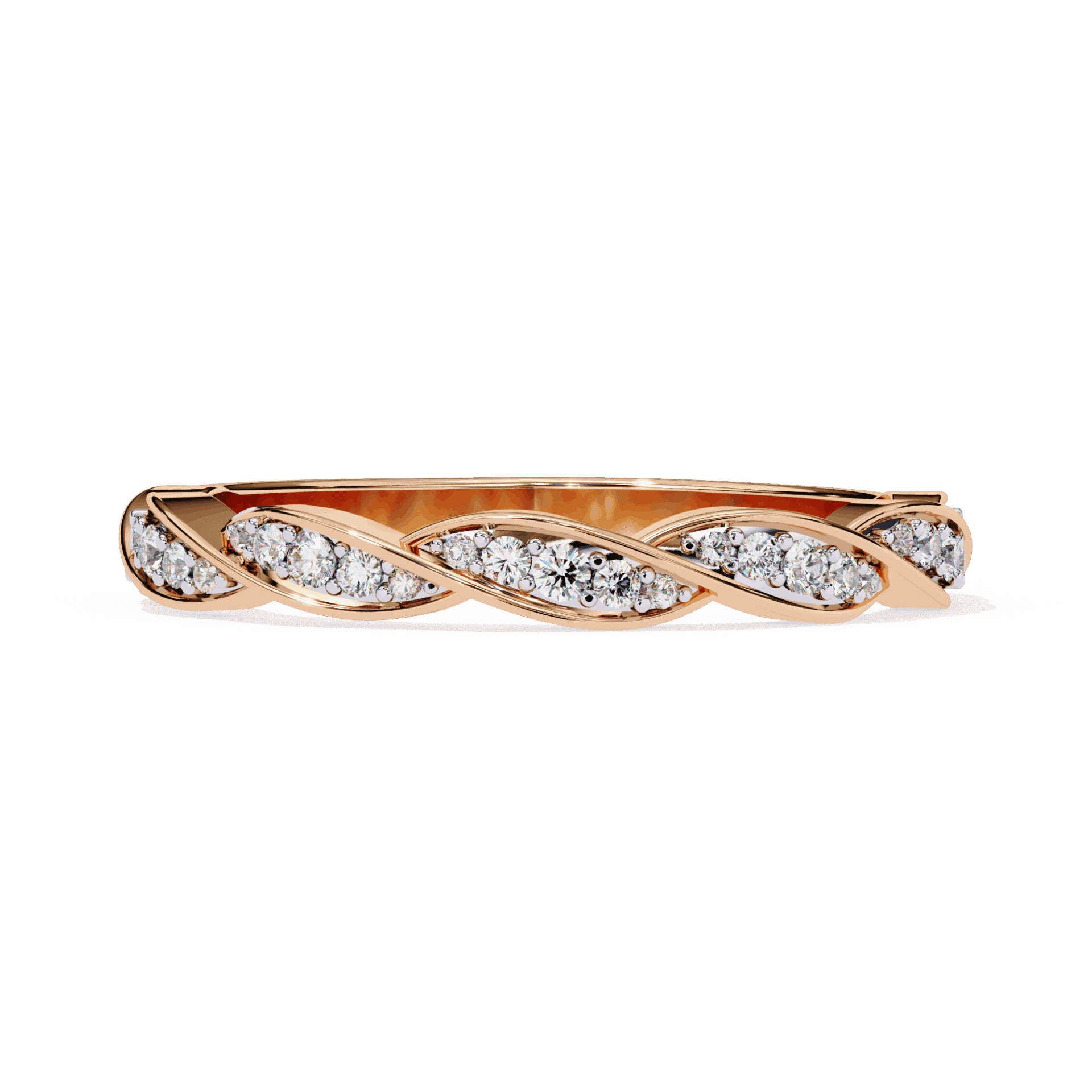 0.35 Carat Round Classic Everyday Band in Moissanite | House of Estara