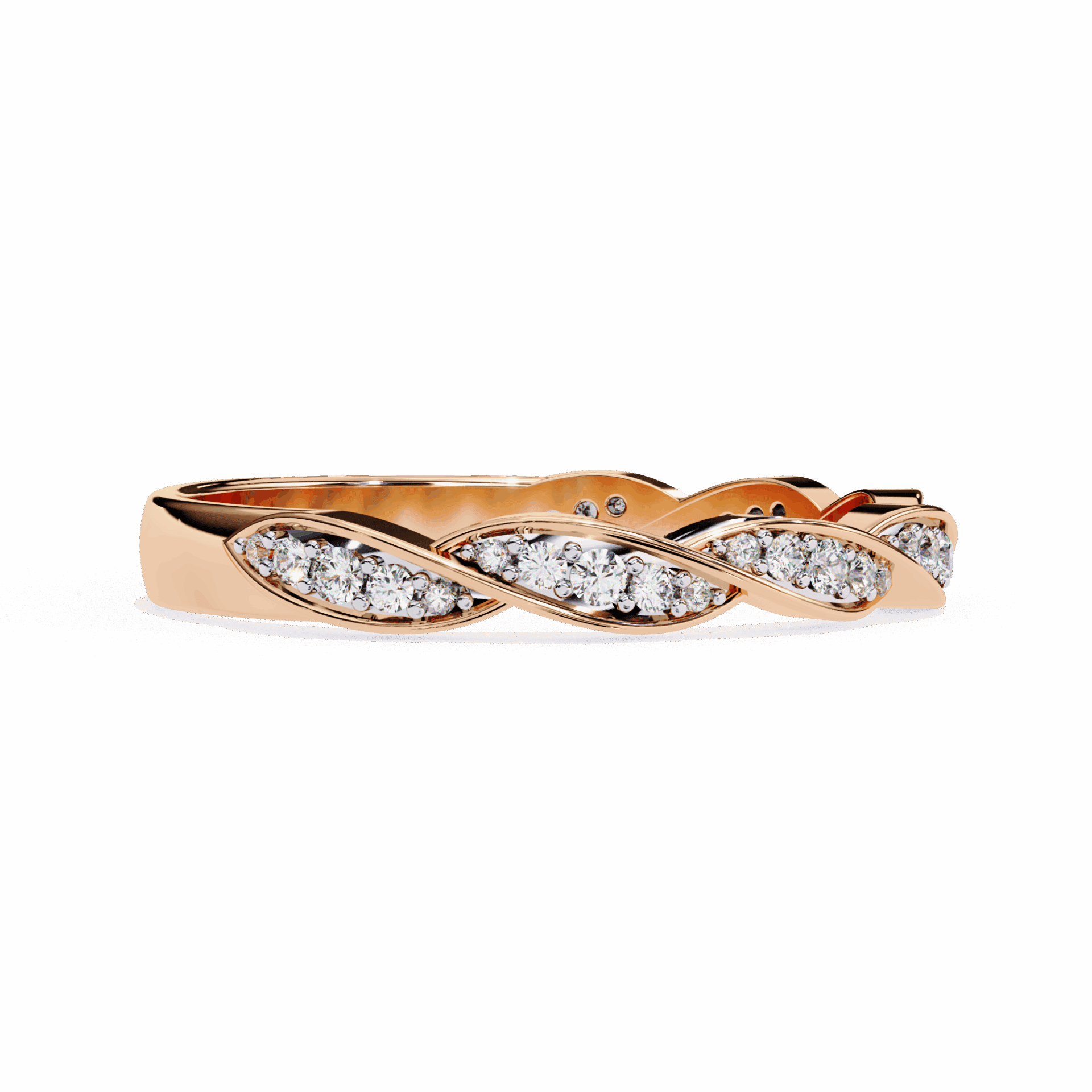 0.35 Carat Round Classic Everyday Band in Moissanite | House of Estara