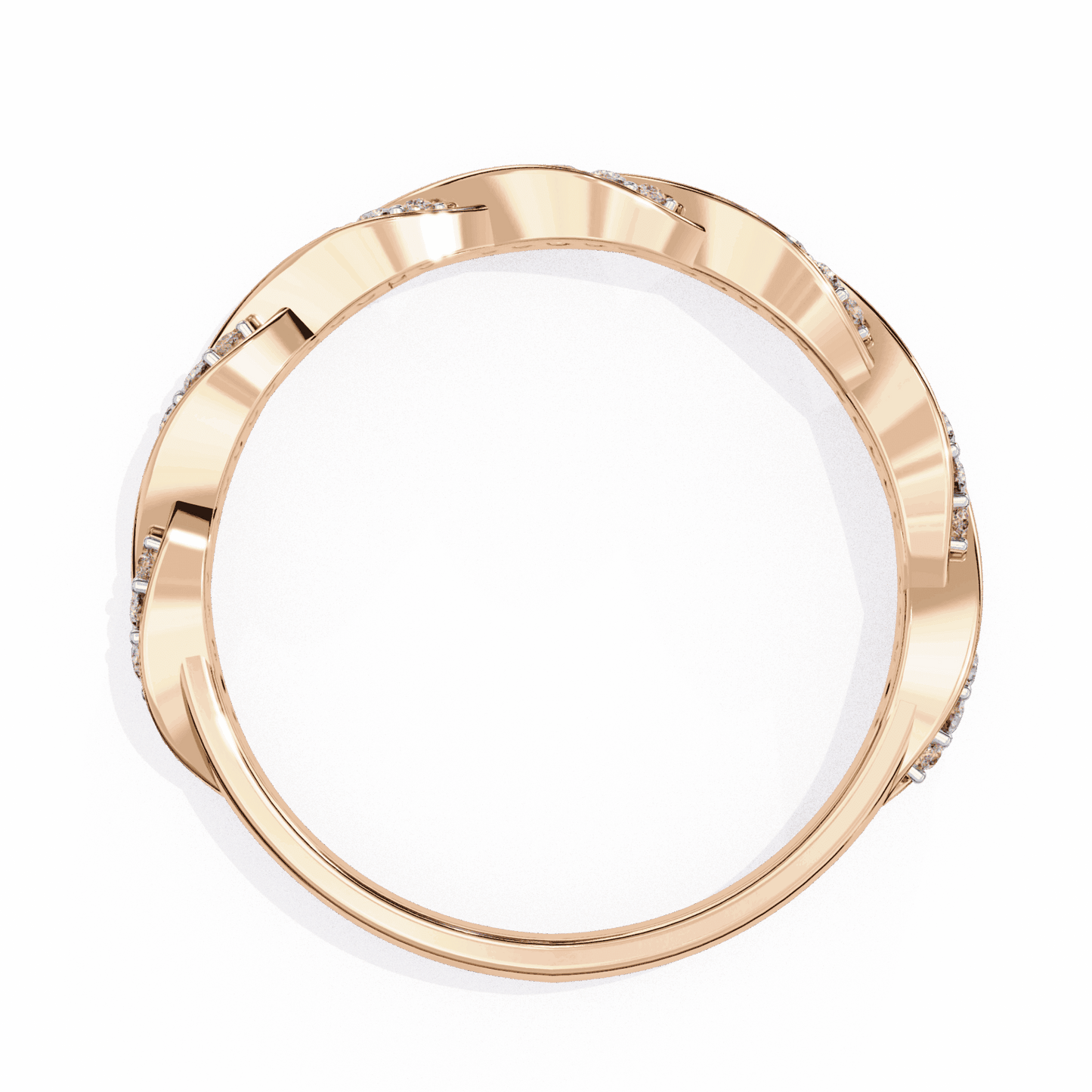 0.35 Carat Round Classic Everyday Band in Moissanite | House of Estara