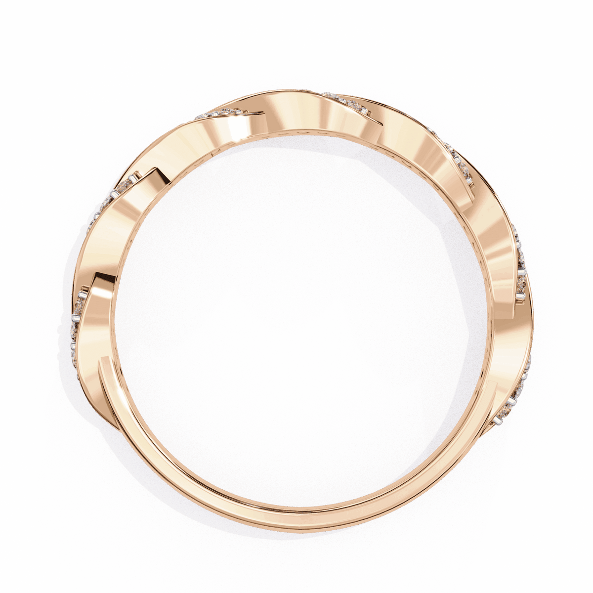 0.35 Carat Round Classic Everyday Band in Moissanite | House of Estara