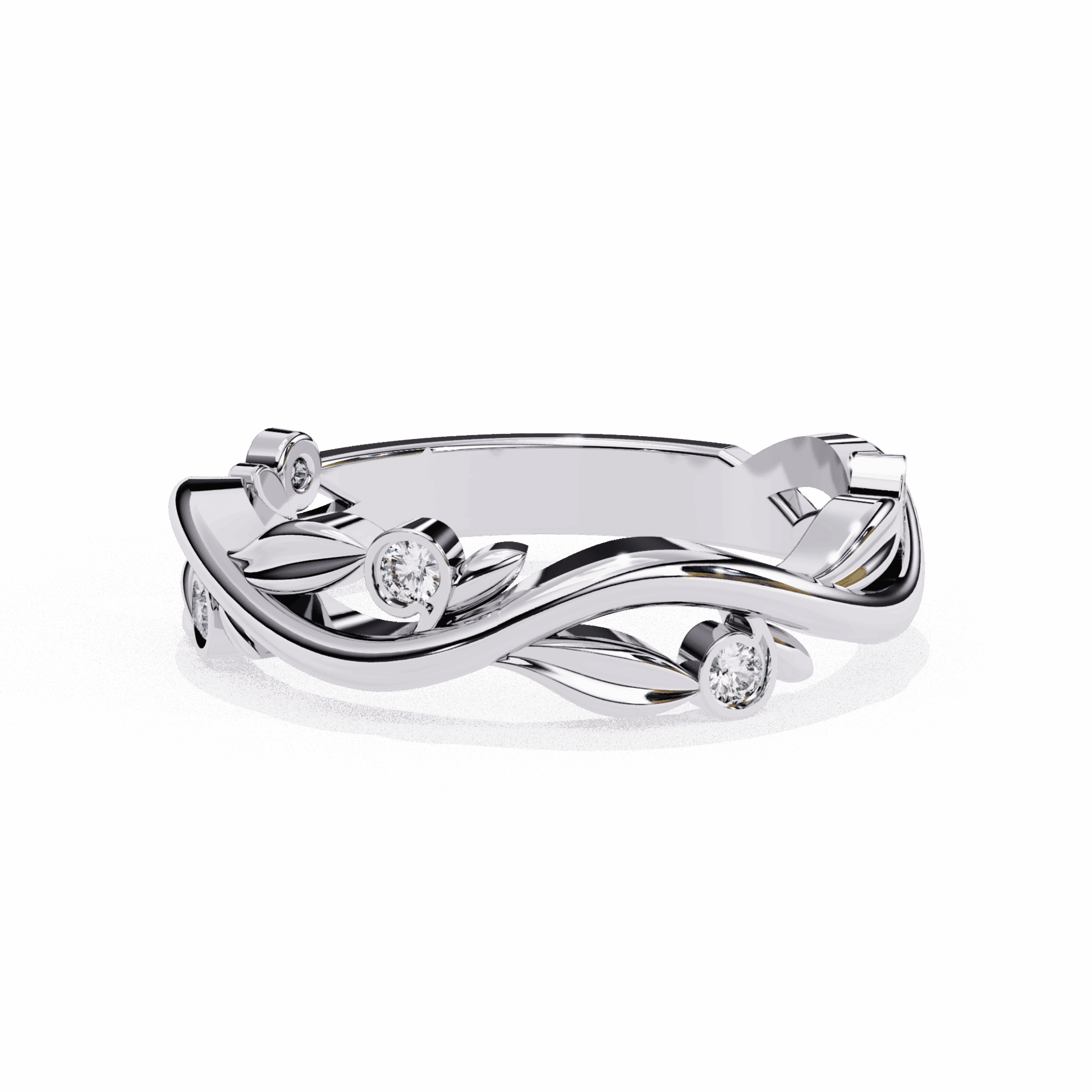 0.1 Carat Round Royale Ring in Moissanite | House of Estara