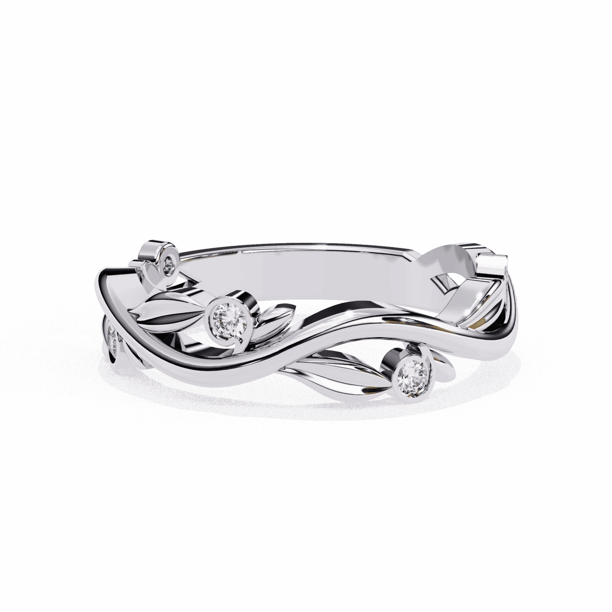 0.1 Carat Round Royale Ring in Moissanite | House of Estara