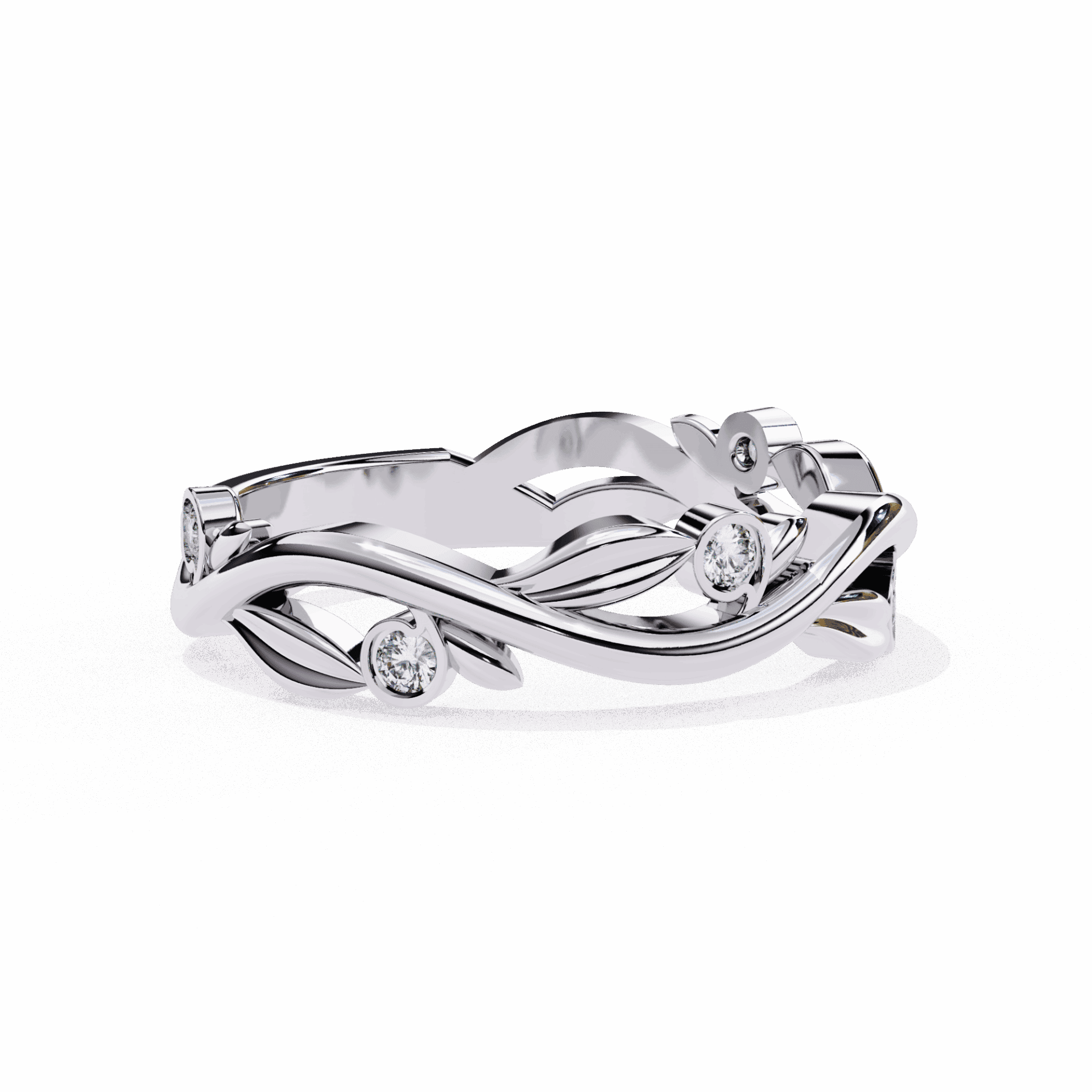 0.1 Carat Round Royale Ring in Moissanite | House of Estara