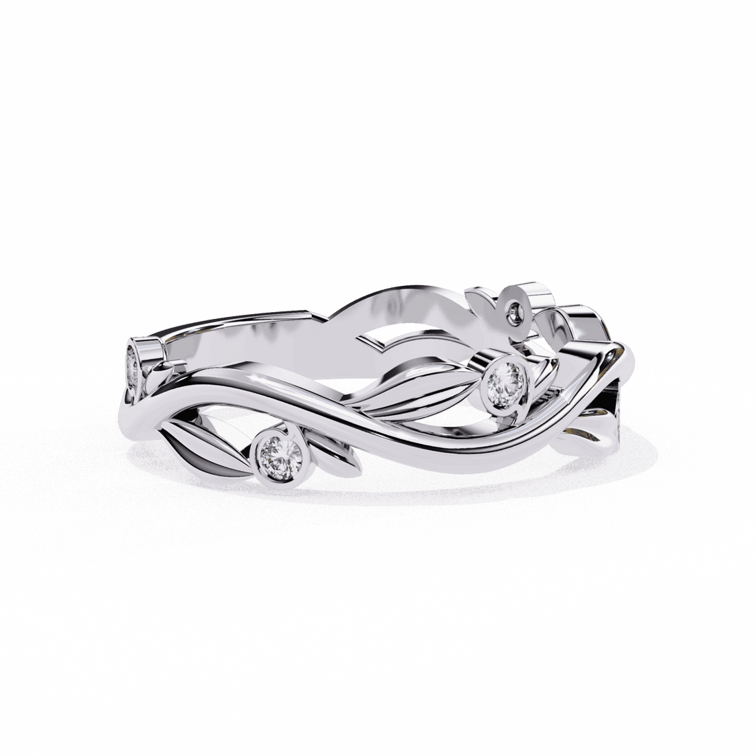 0.1 Carat Round Royale Ring in Moissanite | House of Estara