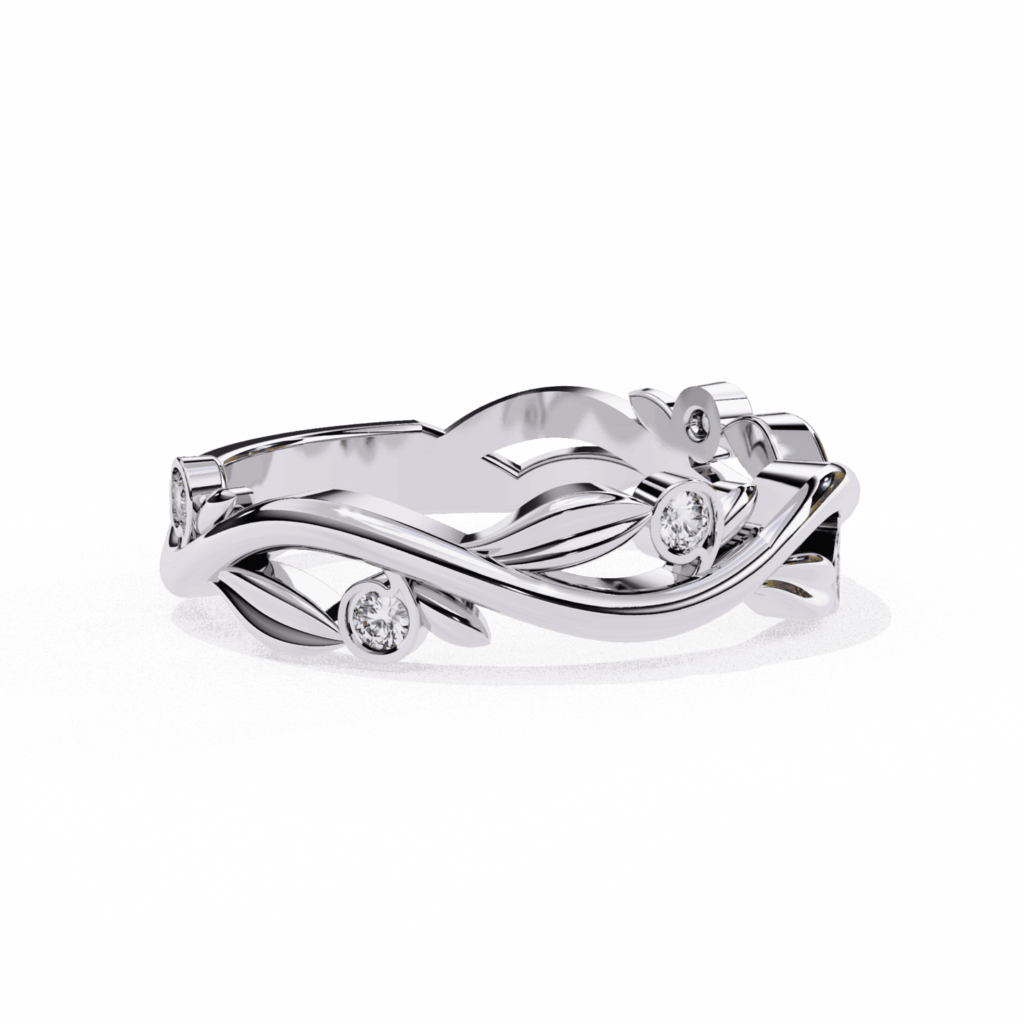 0.1 Carat Round Royale Ring in Moissanite | House of Estara