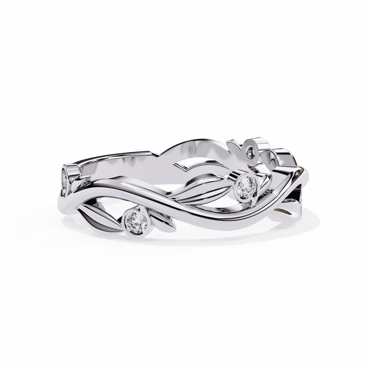0.1 Carat Round Royale Ring in Moissanite | House of Estara