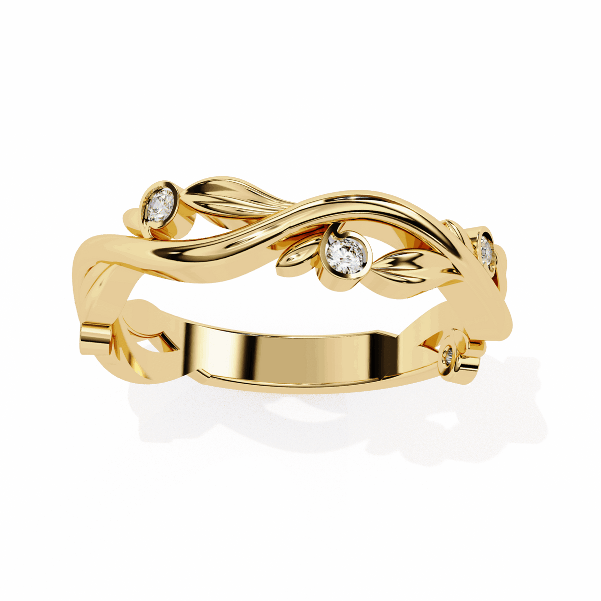 0.1 Carat Round Royale Ring in Moissanite | House of Estara