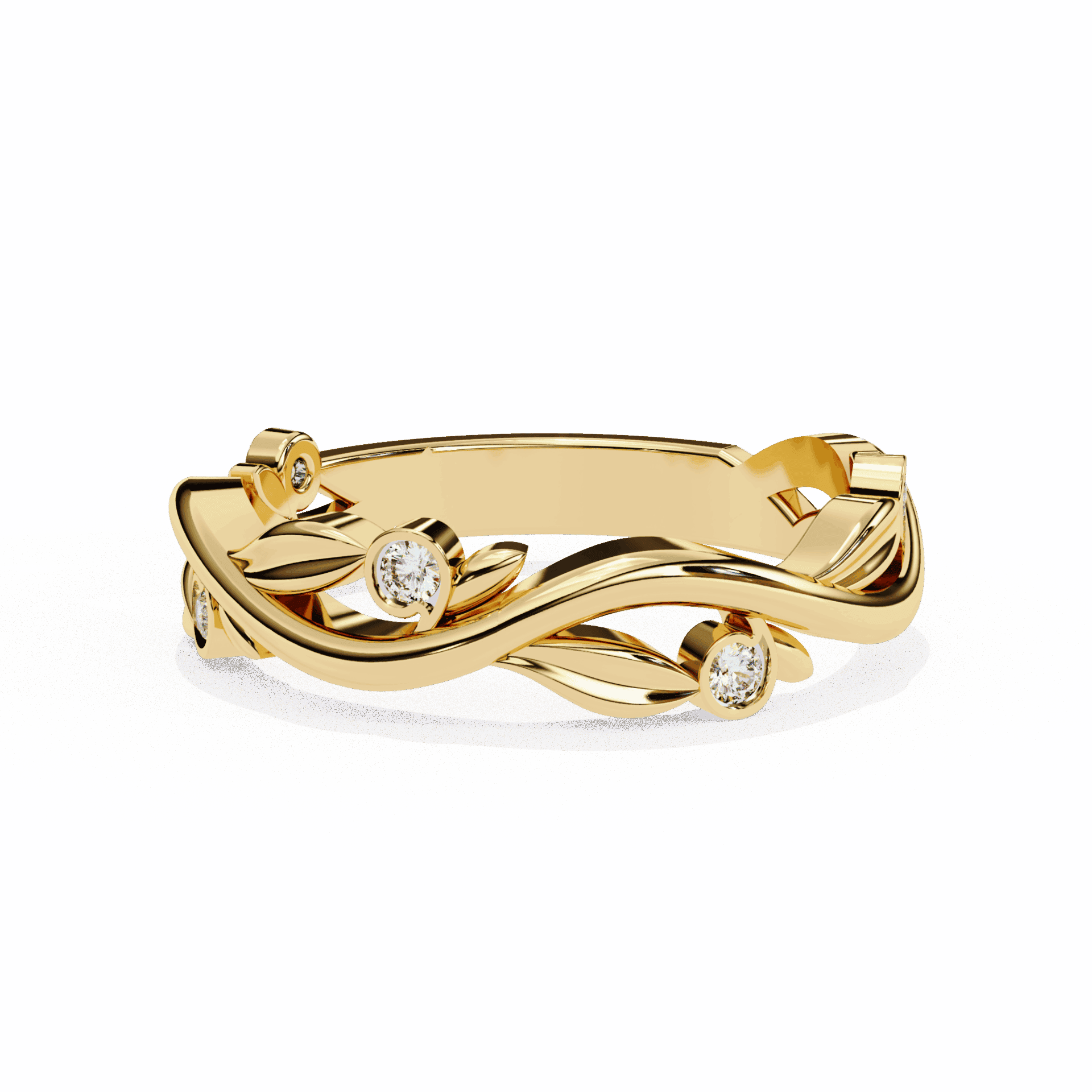 0.1 Carat Round Royale Ring in Moissanite | House of Estara