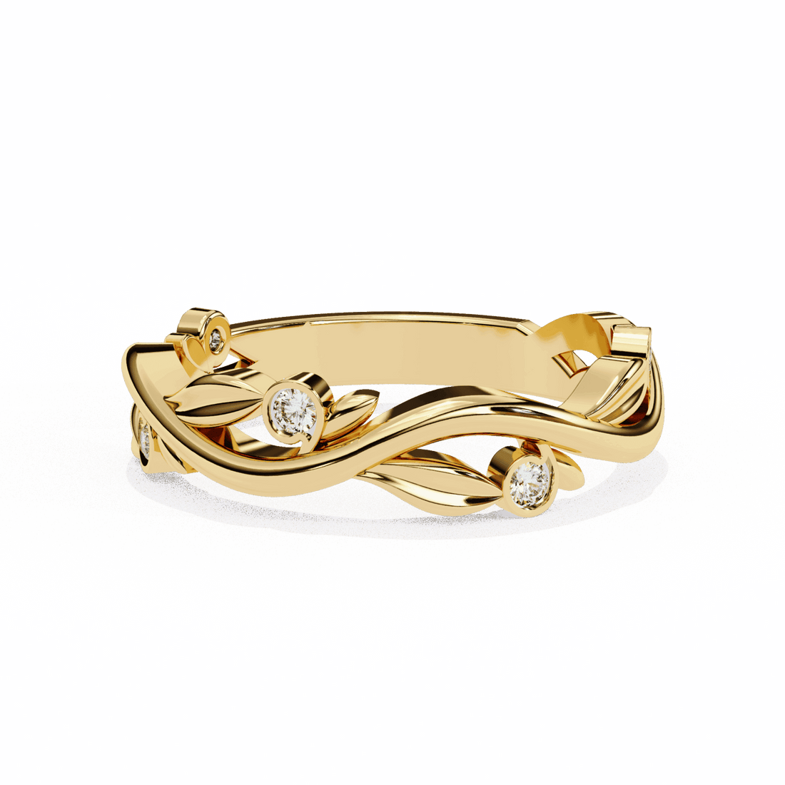 0.1 Carat Round Royale Ring in Moissanite | House of Estara