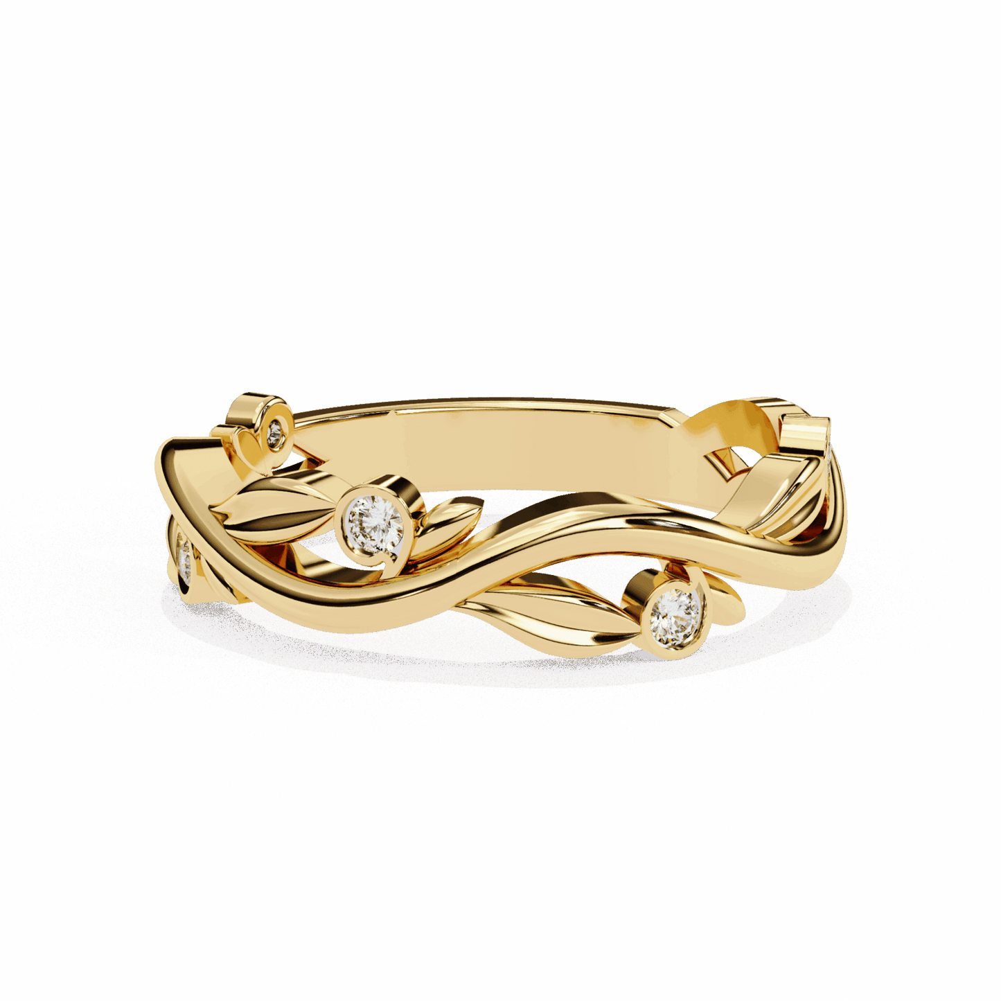 0.1 Carat Round Royale Ring in Moissanite | House of Estara