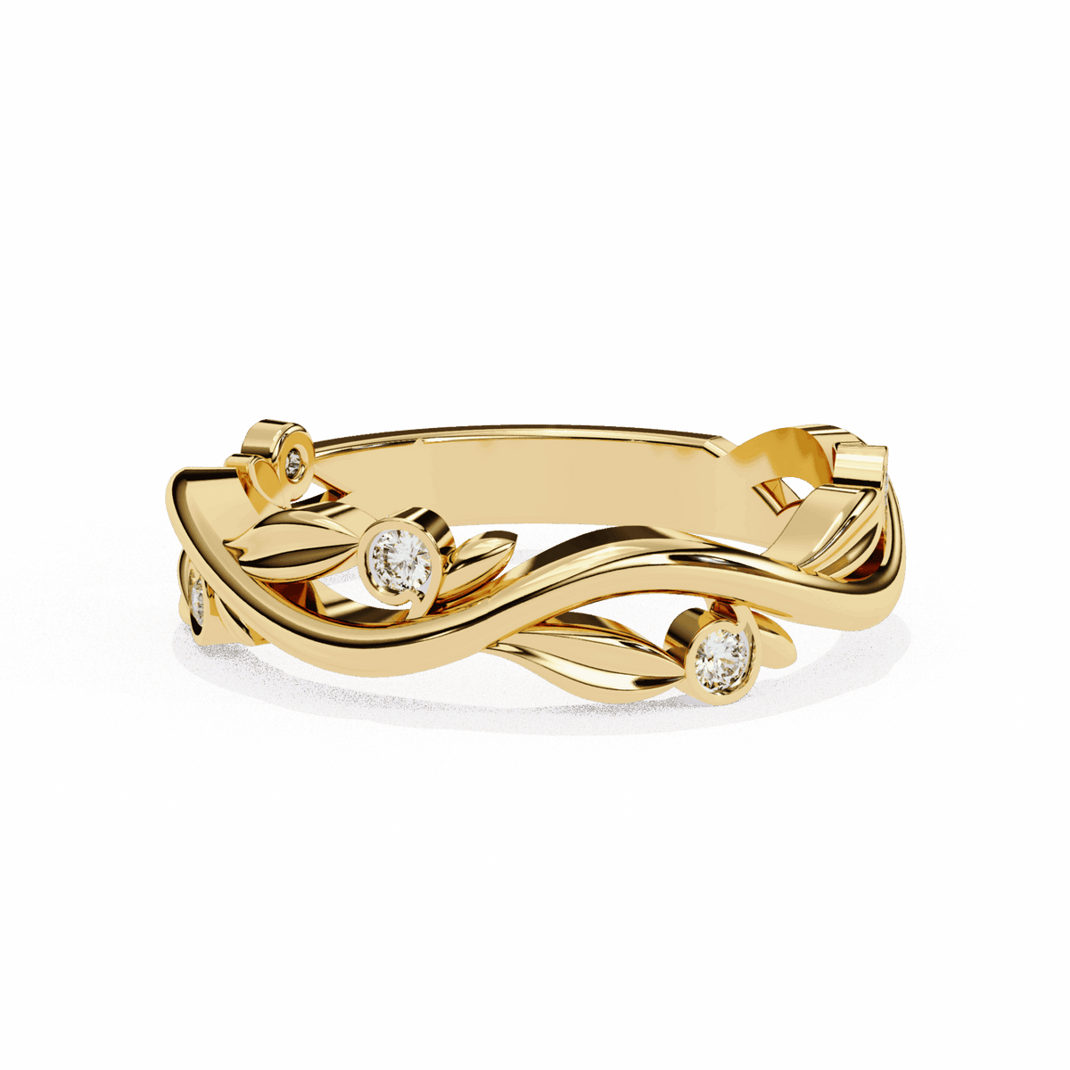 0.1 Carat Round Royale Ring in Moissanite | House of Estara