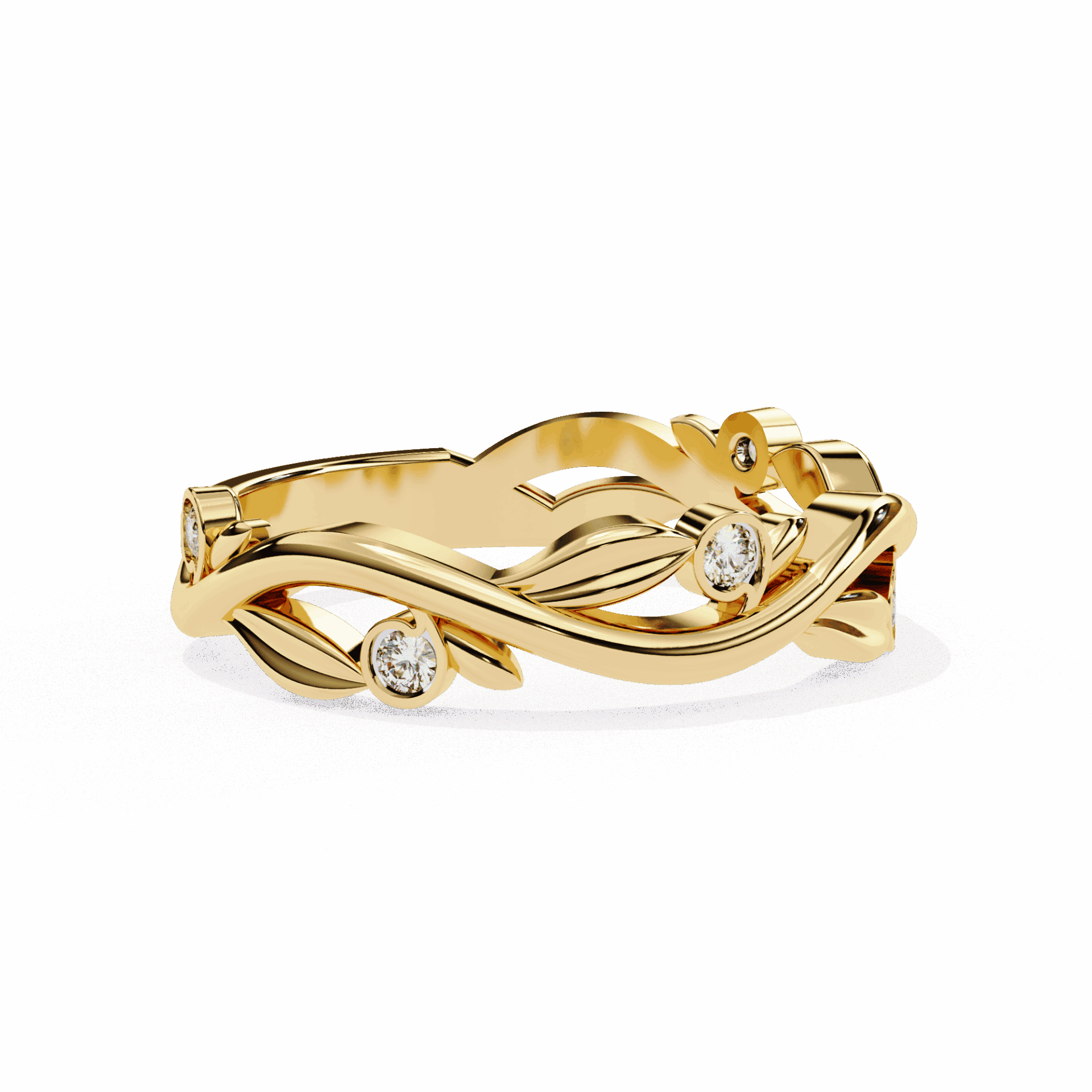 0.1 Carat Round Royale Ring in Moissanite | House of Estara