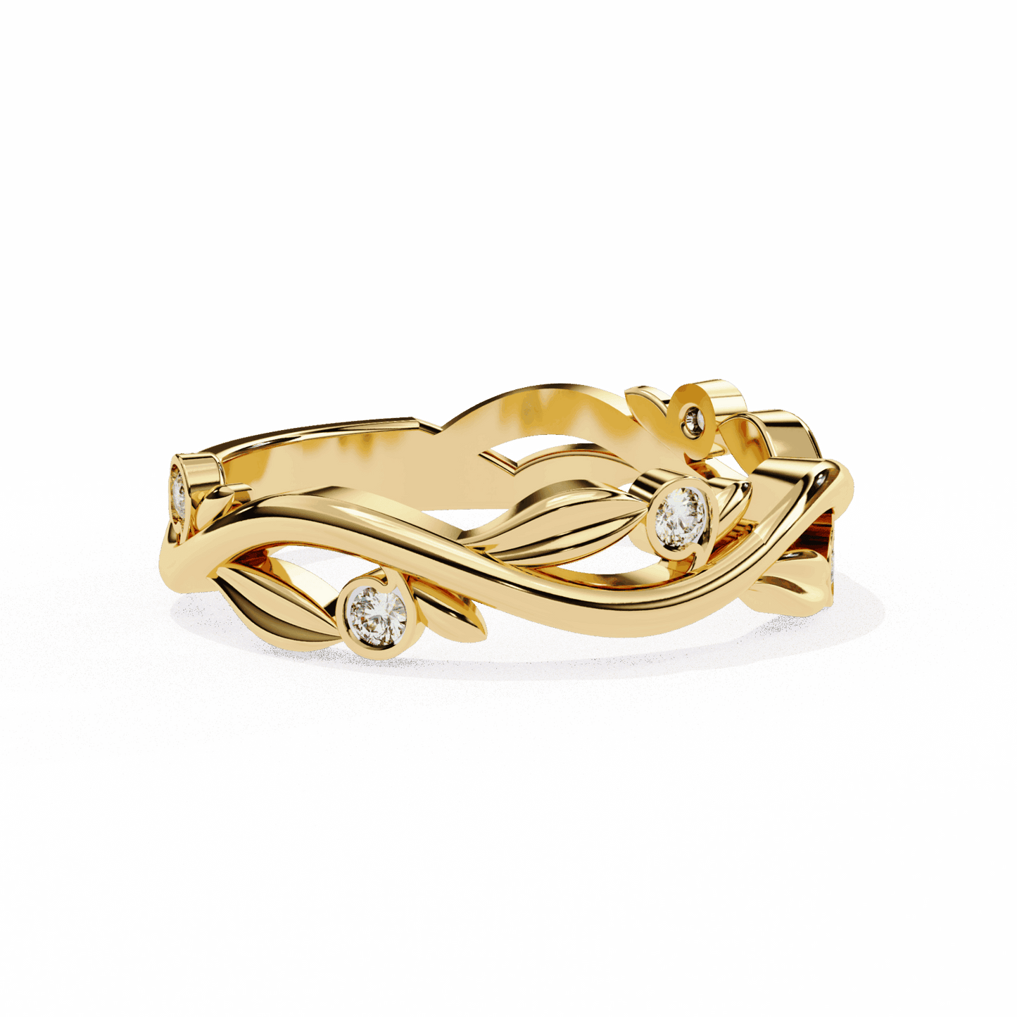 0.1 Carat Round Royale Ring in Moissanite | House of Estara