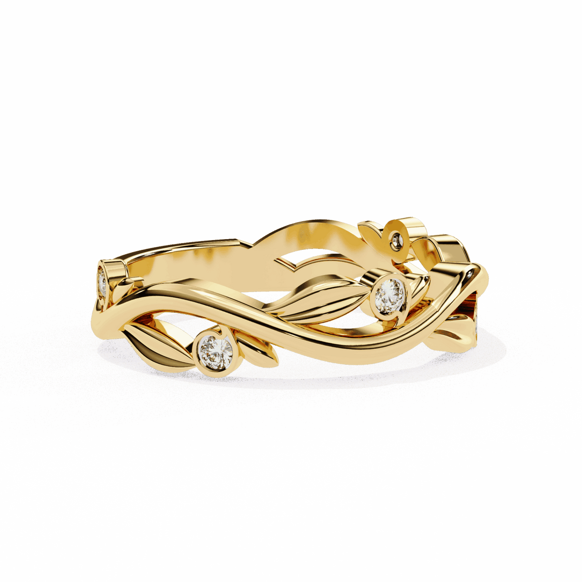 0.1 Carat Round Royale Ring in Moissanite | House of Estara