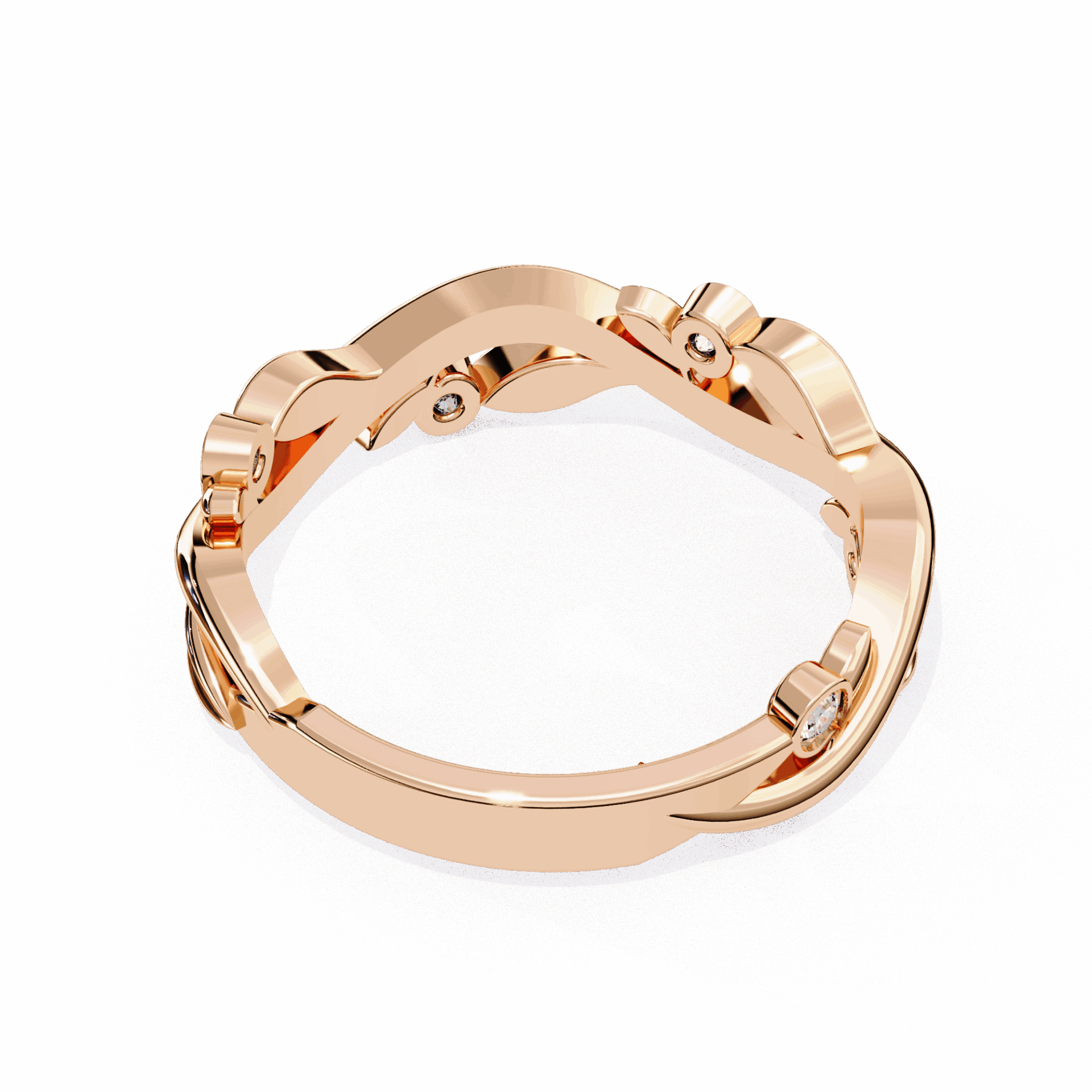 0.1 Carat Round Royale Ring in Moissanite | House of Estara